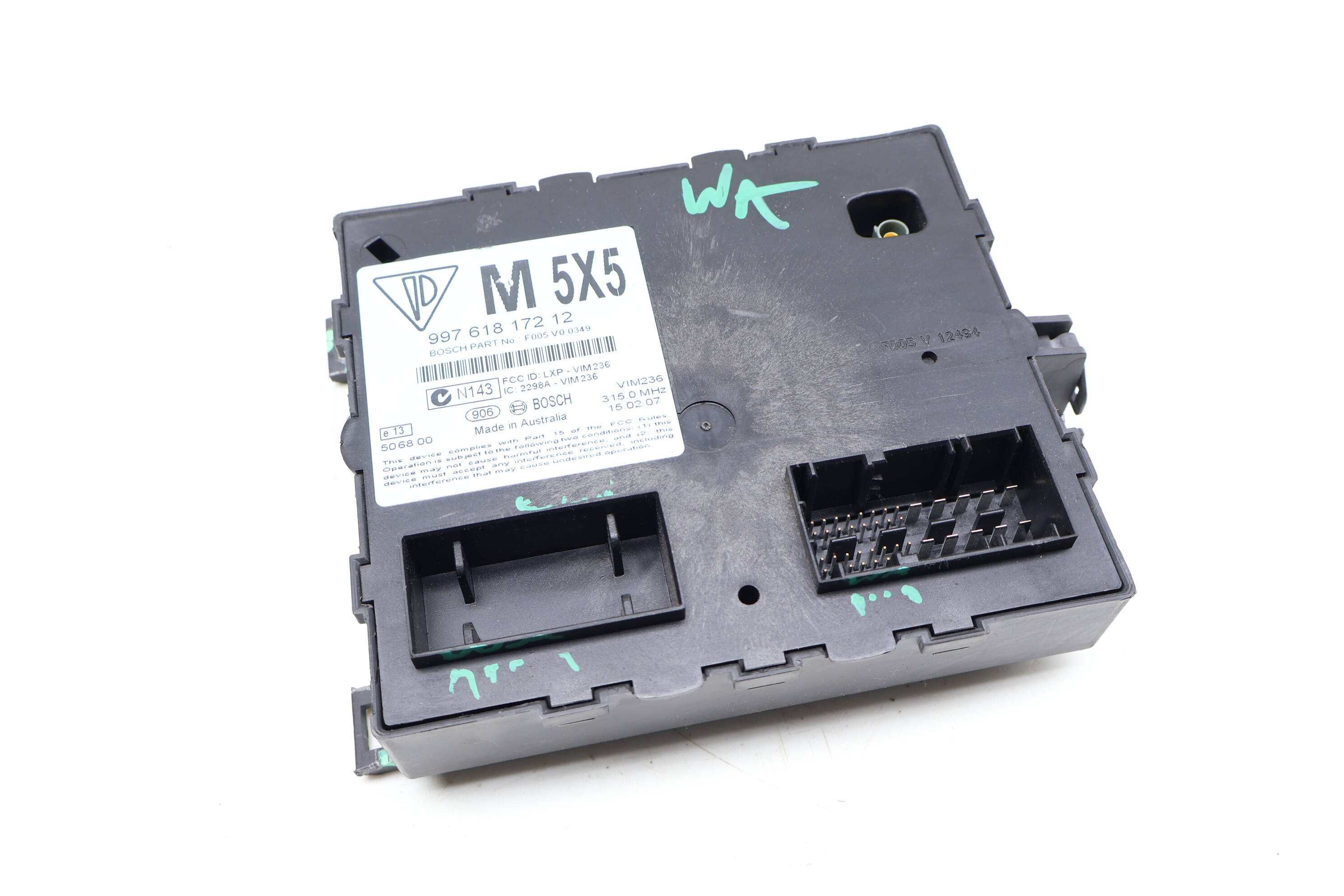 Immobilizer / Theft Locking Module 99761817212