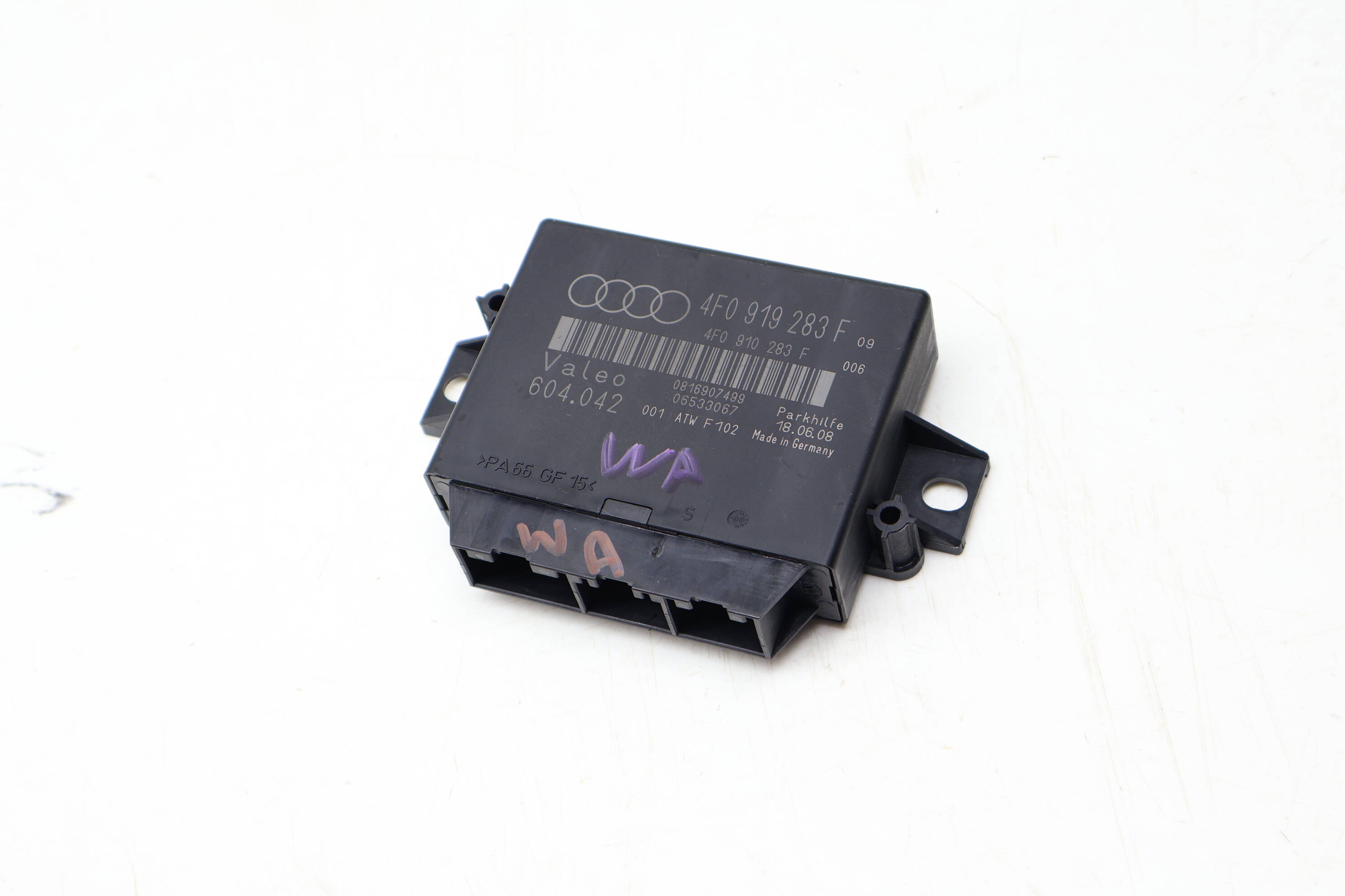 Parking Aid / Park Assist Control Module 4F0919283F