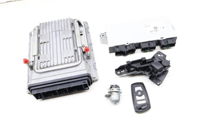 Ecu Dme / Cas4 Theft Locking Module / Lock Cylinder W/ Key 12147624032 main product photo