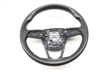 3-Spoke Sport Steering Wheel (Heated Leather) 4M0419091C