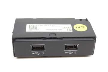 Center Console Dual Usb Port / Module 4N0035722