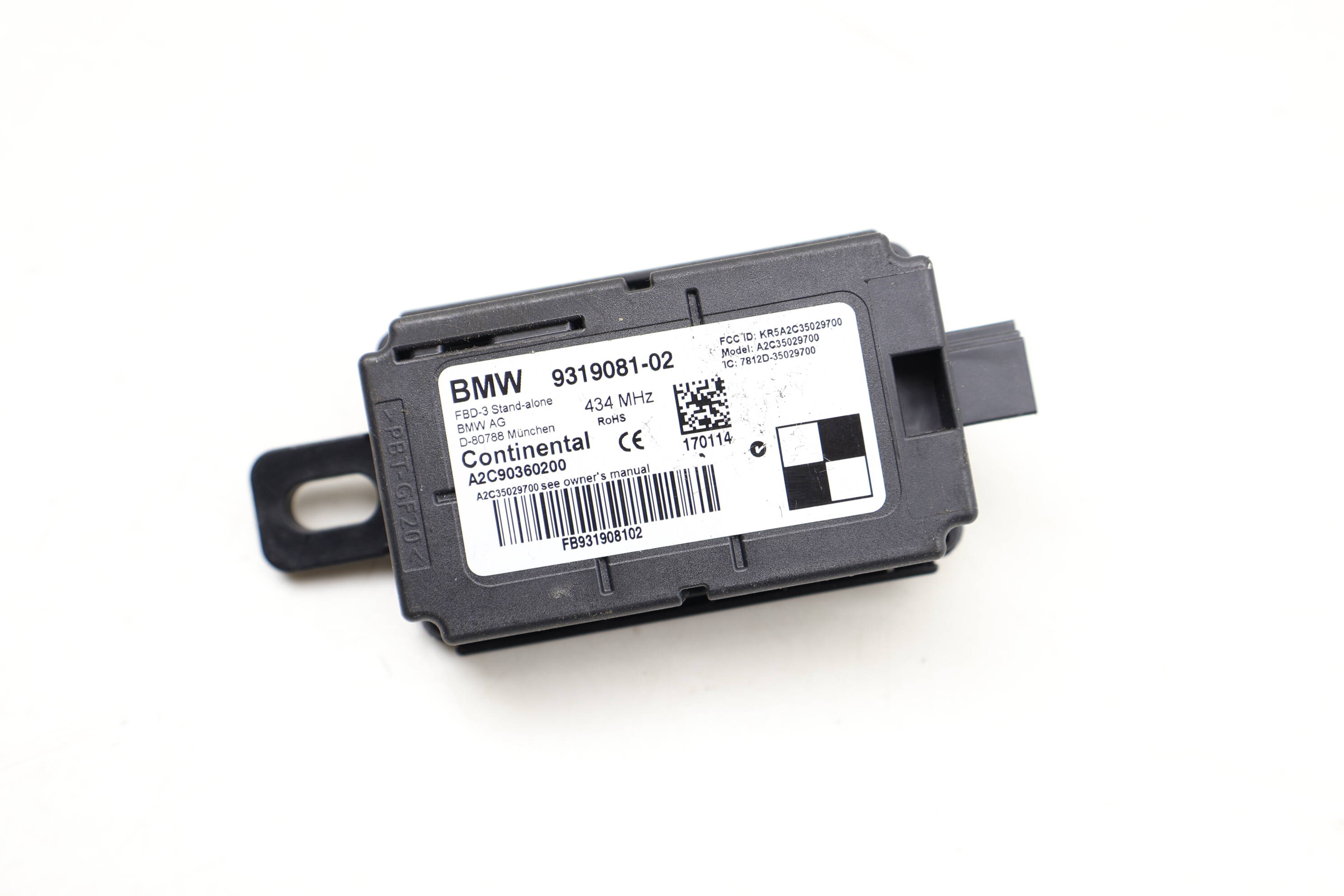 Radio Remote Receiver Control Module (434 Mhz) 61359319081