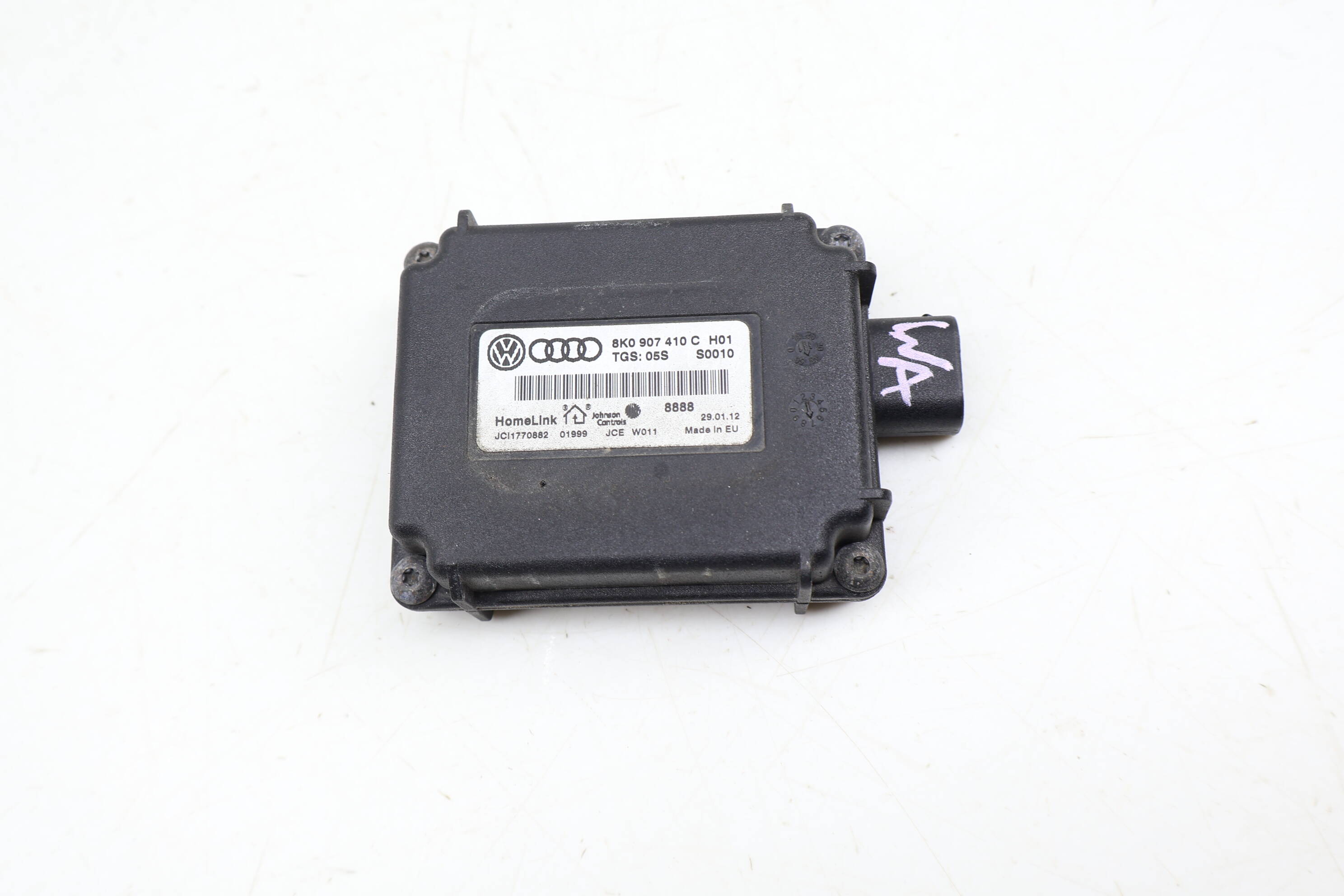 Homelink Garage Door Control Module 8K0907410C