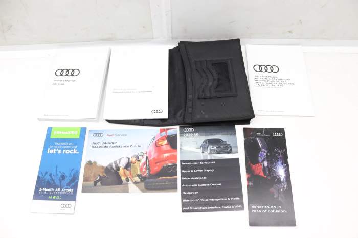 2019 Owners Manual (A6) main product photo