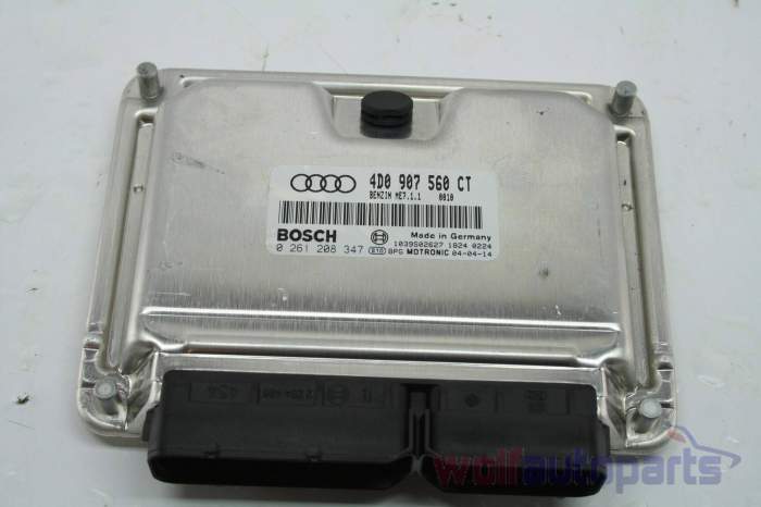 Ecu / Ecm / Engine Control Module 4D0907560CT main product photo
