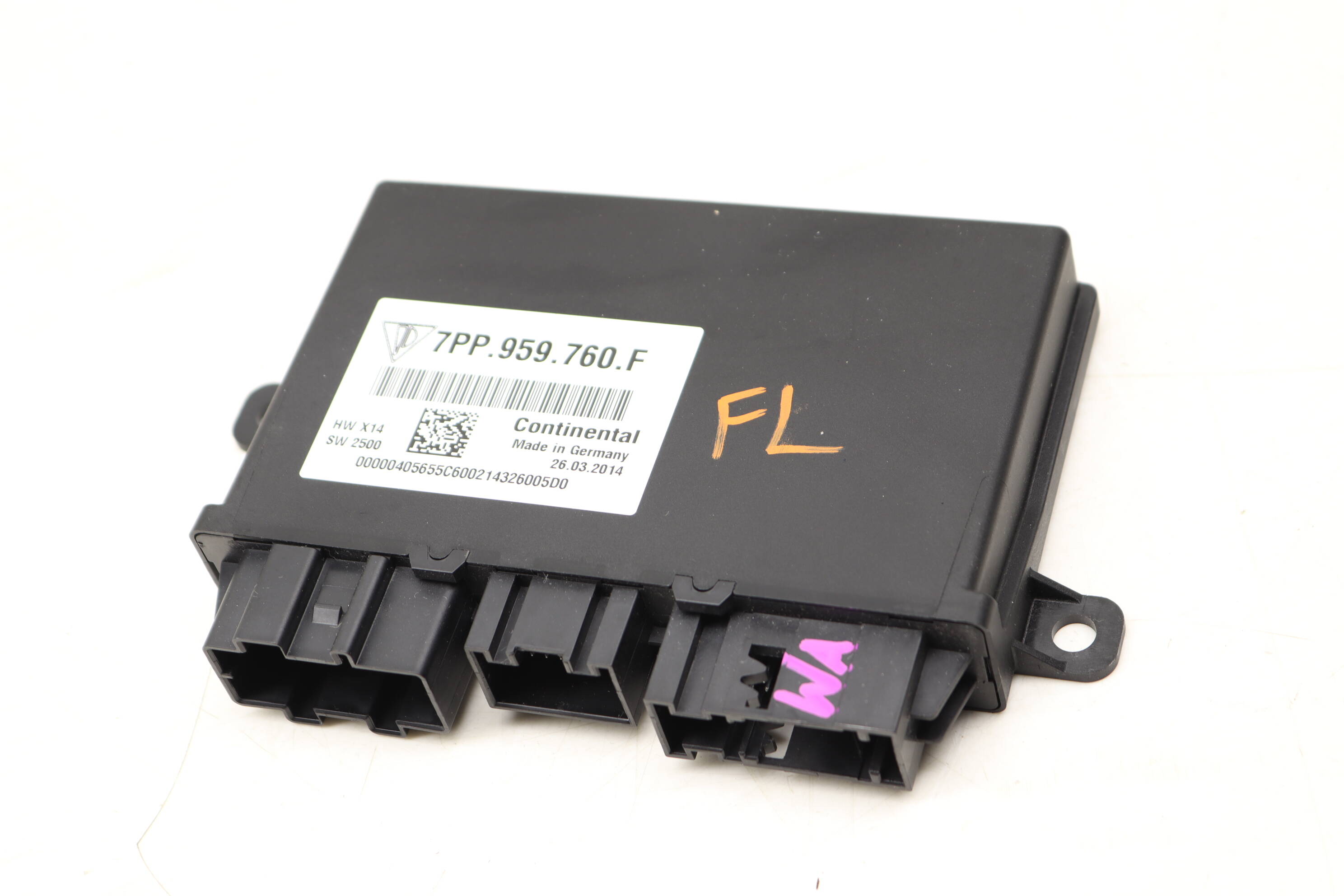 Porsche Front Seat Memory Control Module 7PP959760F