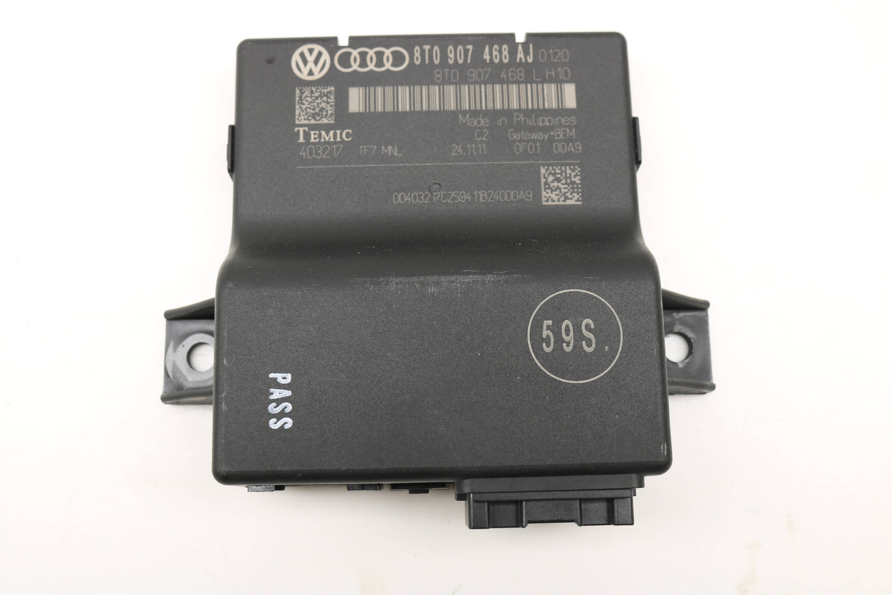 その他 9078ab.0204 Audi Gateway / Data Bus Control Module 8T0907468AJ