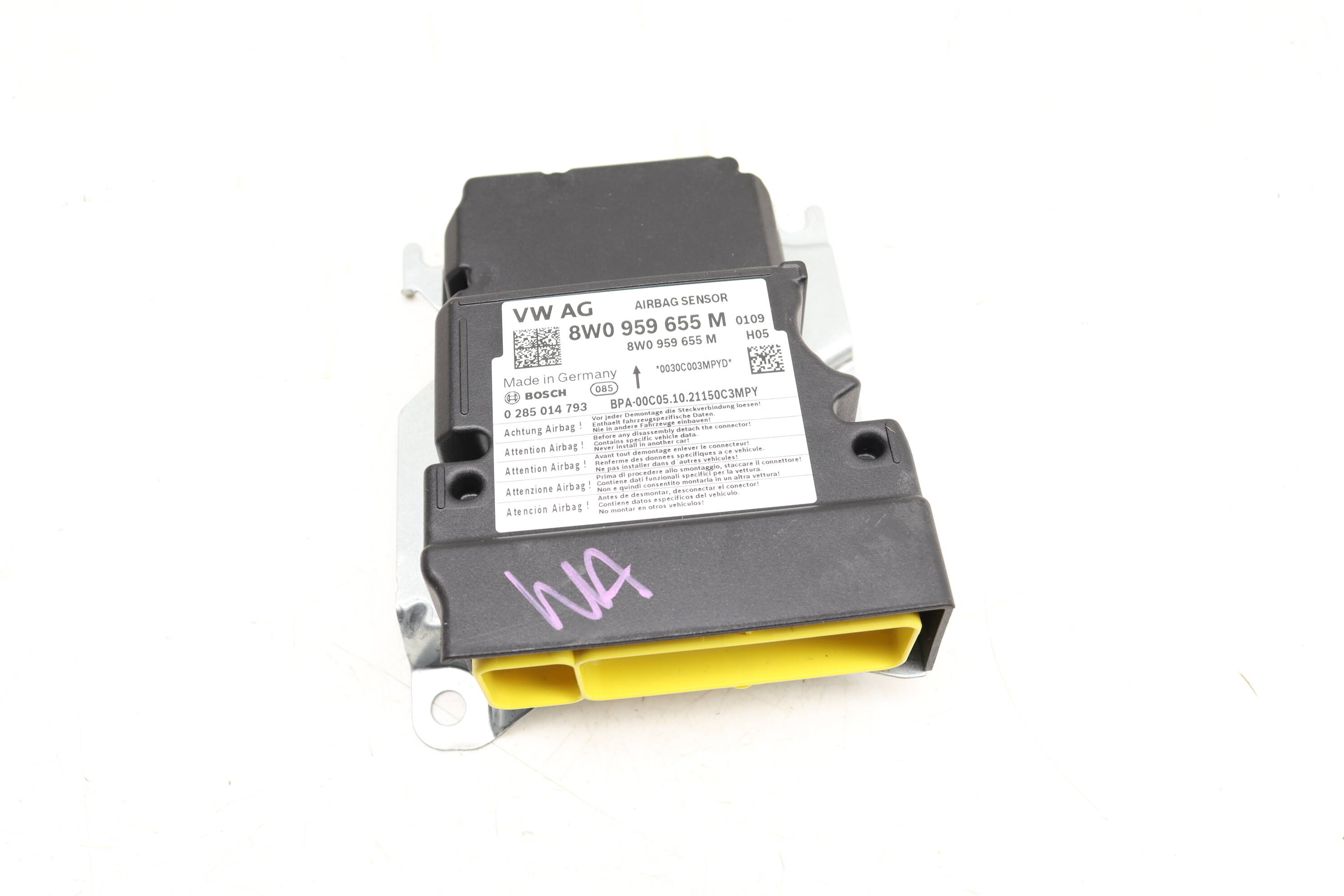 Airbag / Air Bag Control Module 8W0959655M