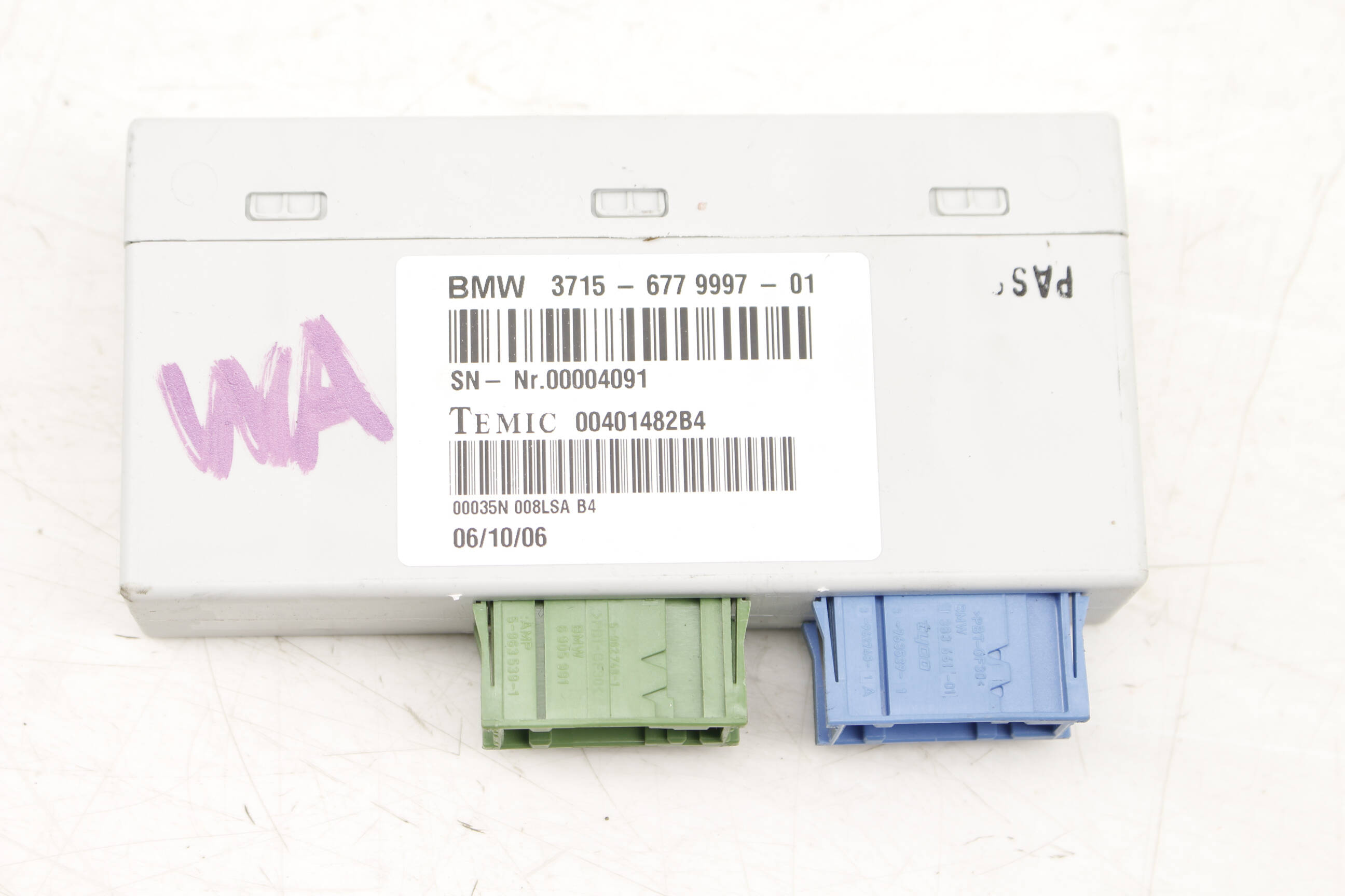 Suspension Control Module / Vdc / Vdp 37156779997