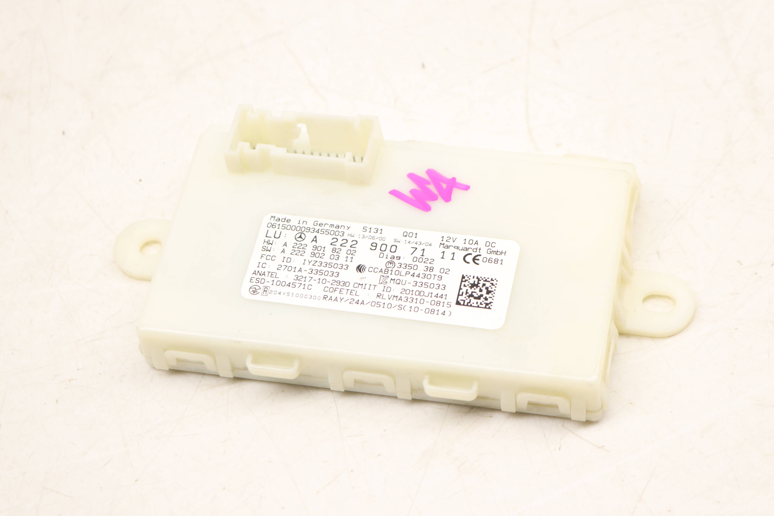 Keyless Go Entry Control Module 2229007111