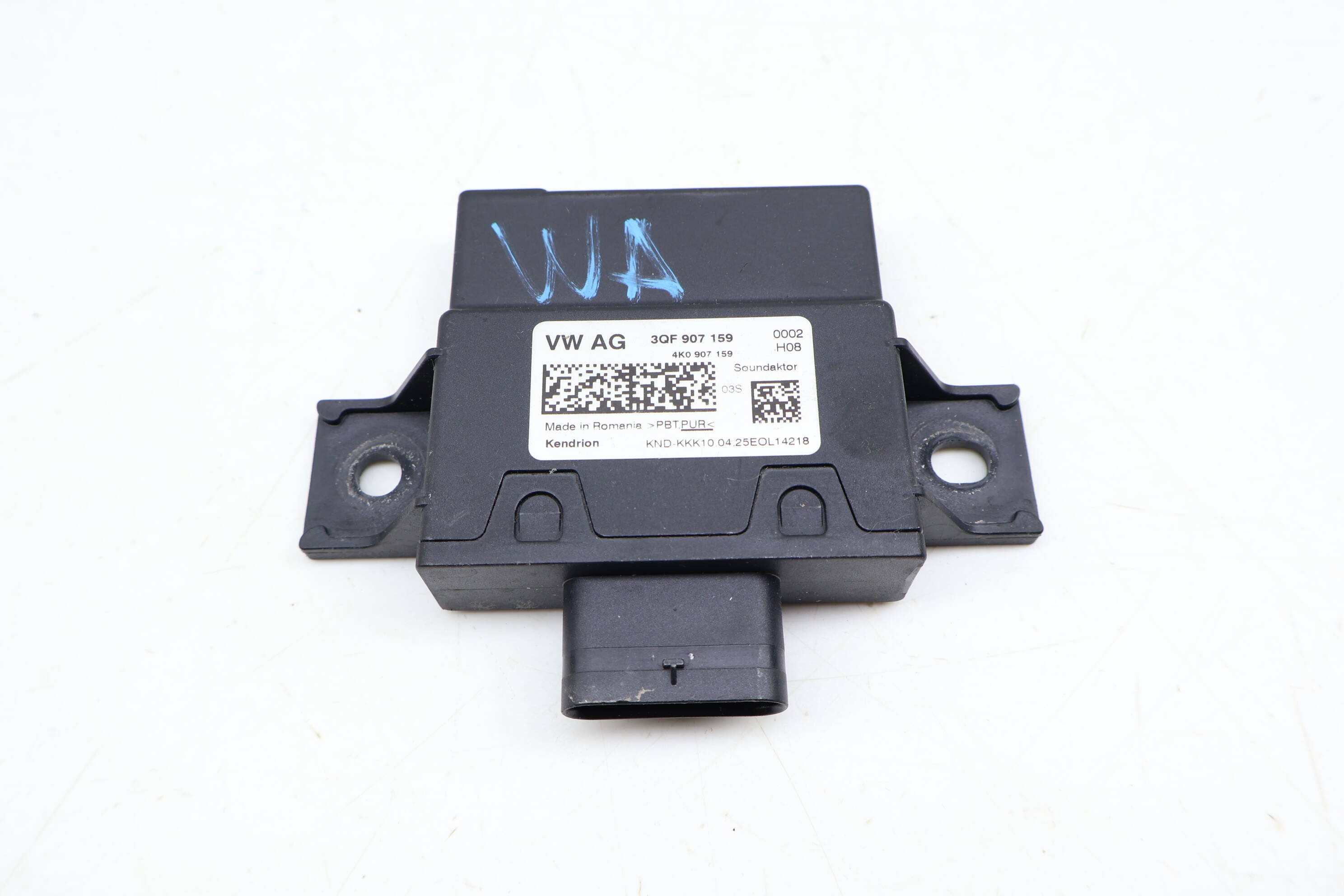 Body Impact Sound Control Module 3QF907159