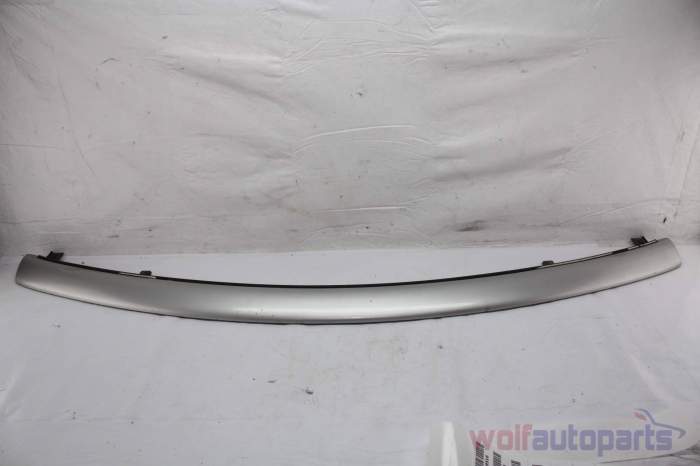 Upper Center Bumper Trim / Molding 4A0807243 main product photo