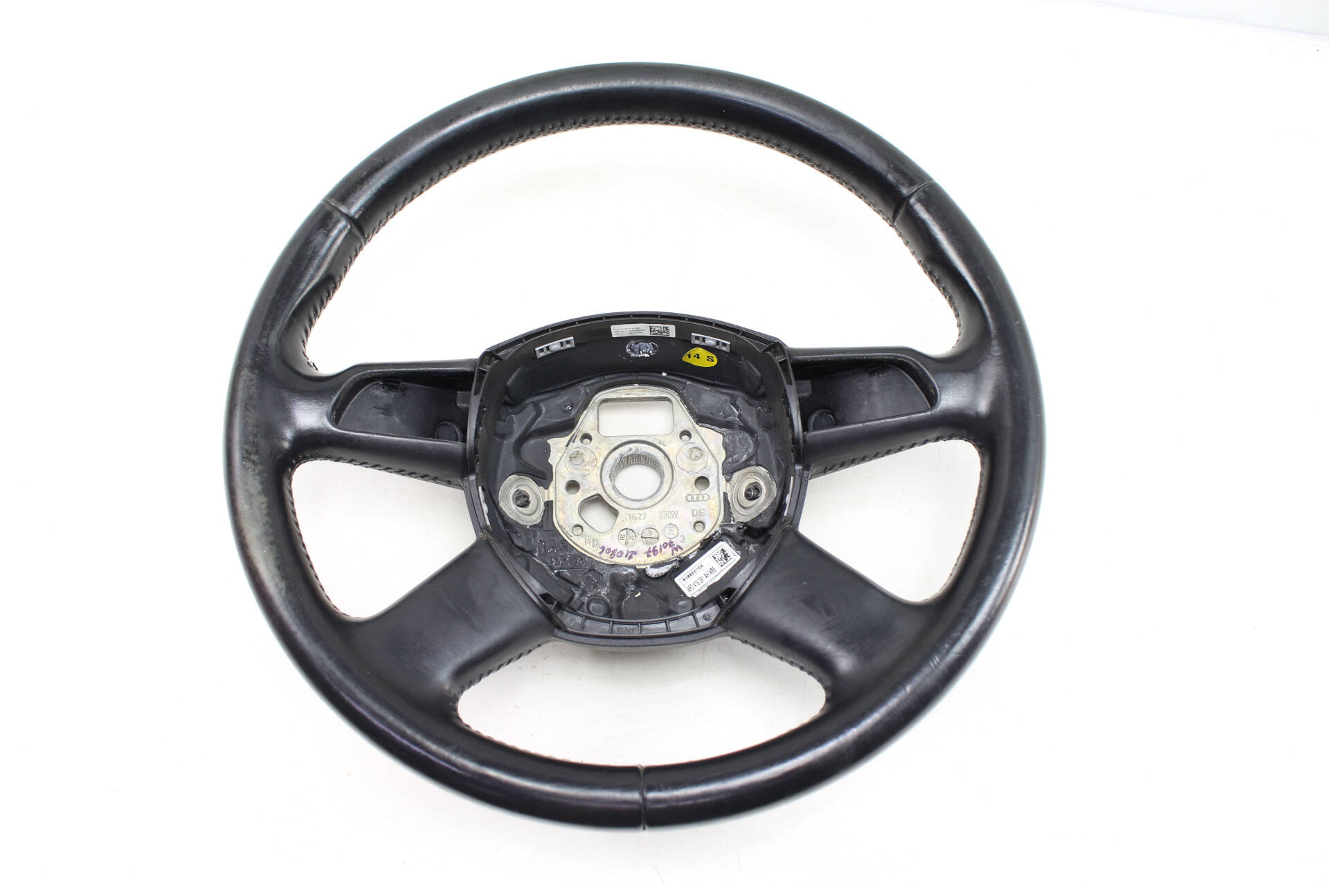 4-Spoke Leather Steering Wheel 4F0419091AH