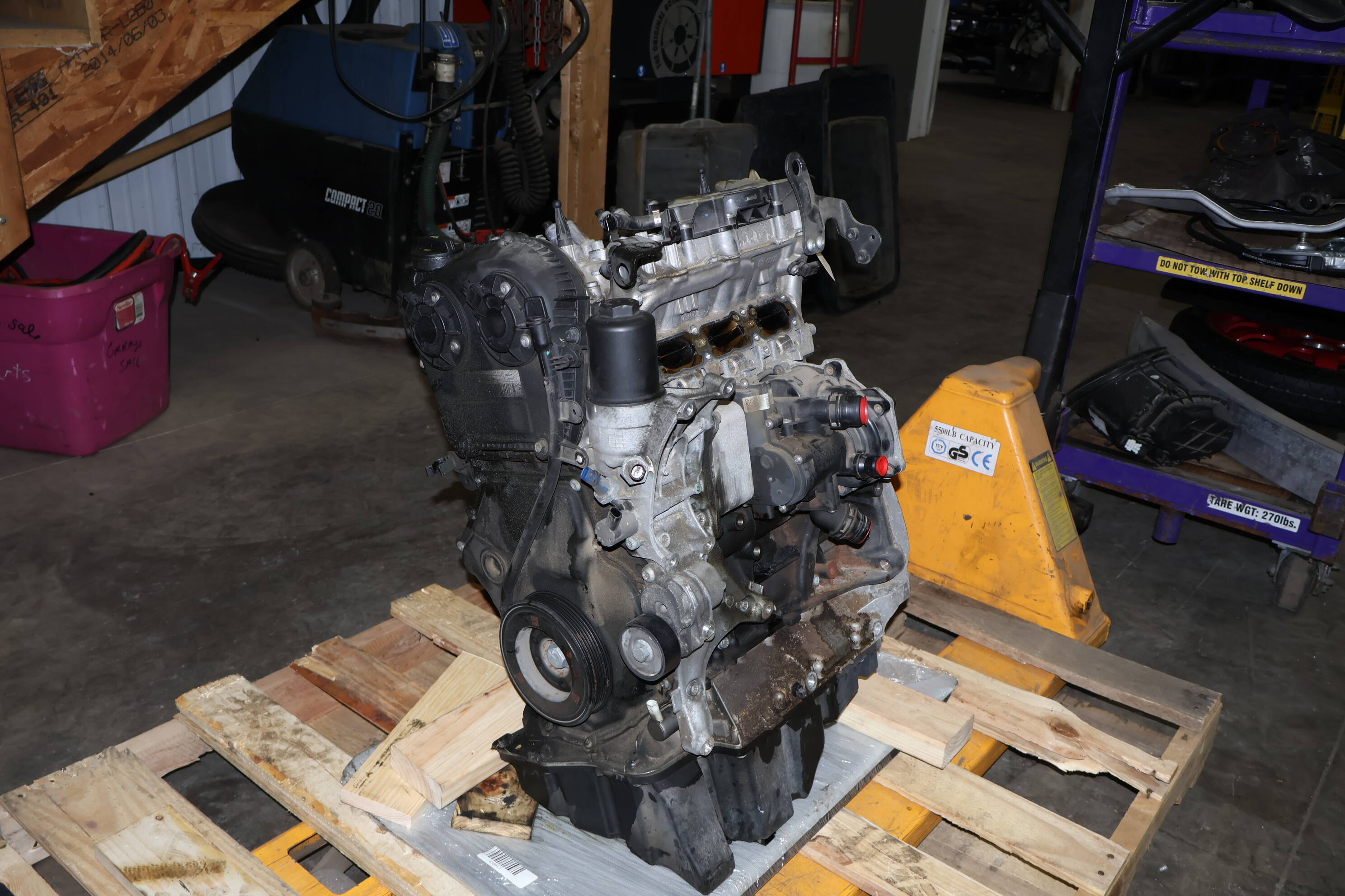 Engine Long Block Assembly (Cymc) 06L100034L