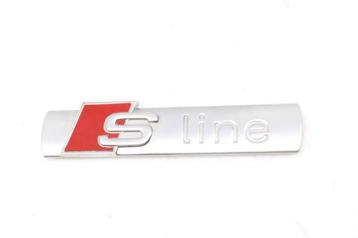 Front fender S-line emblem logo badge AUDI, 8N0853601A