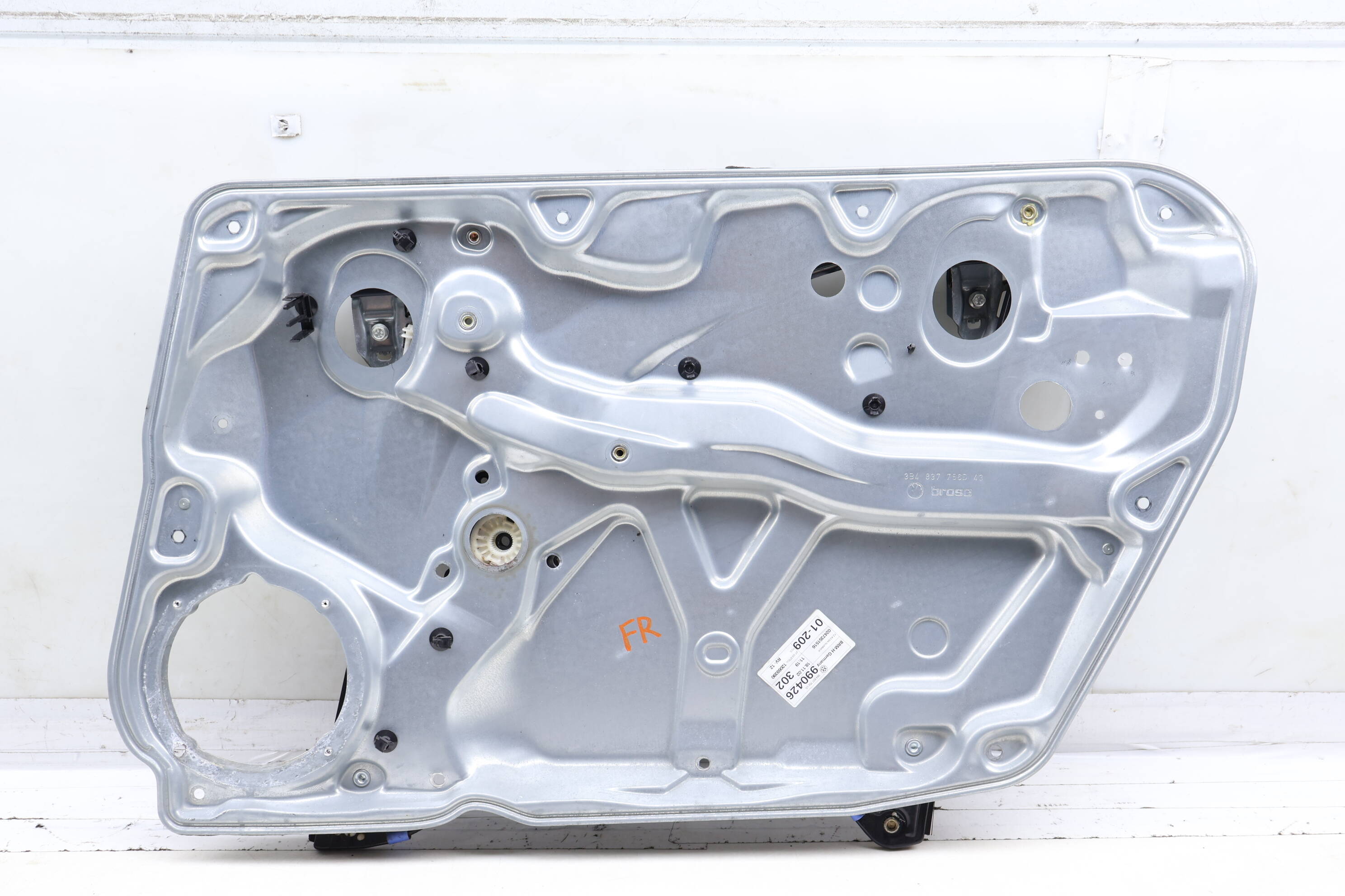 Power Window Regulator W/ Panel 3B4837756D