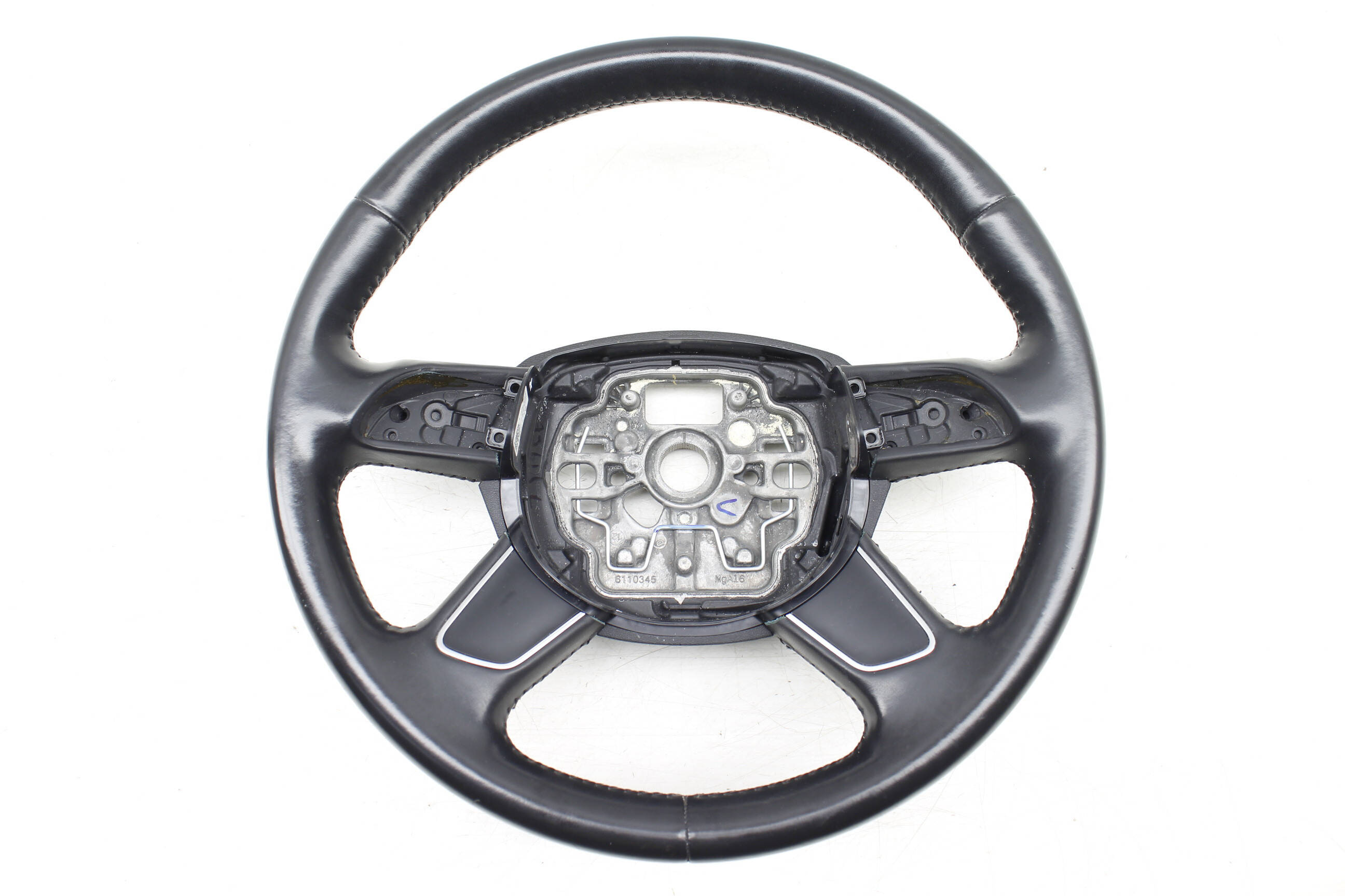 4-Spoke Leather Steering Wheel 4G0419091M