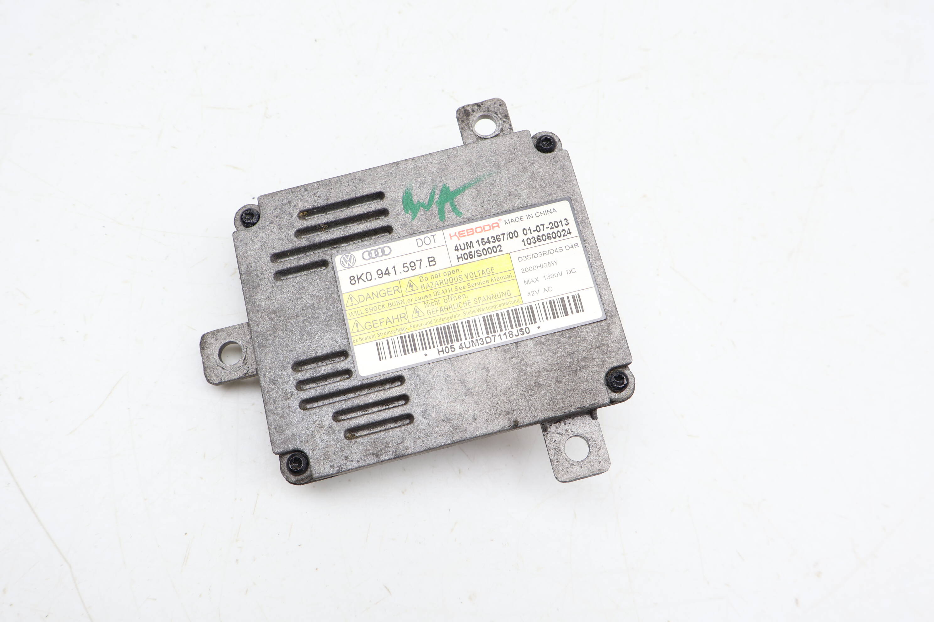 Headlight Xenon Ballast / Module 8K0941597B