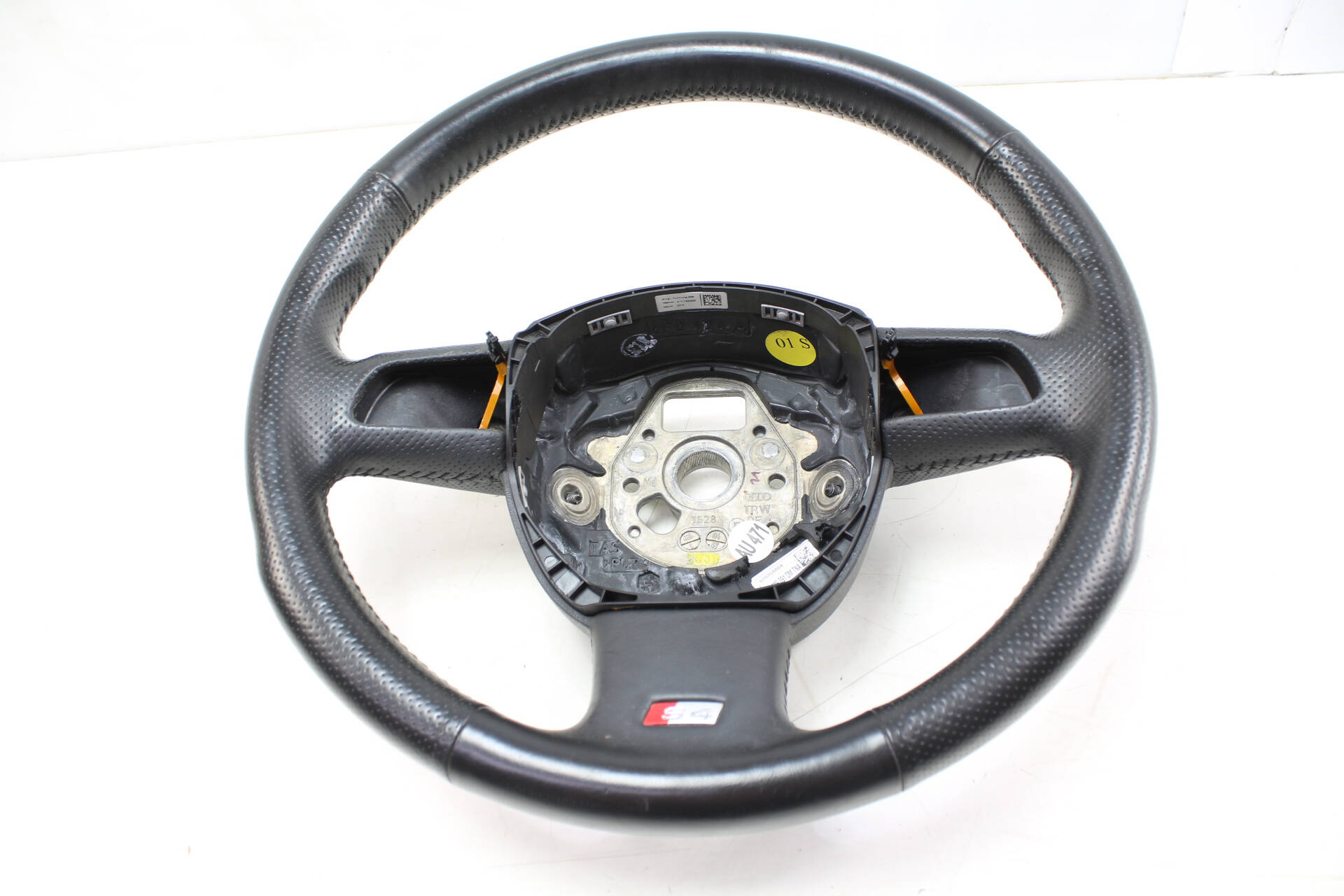 3-Spoke Leather Sport Steering Wheel 8E0419091DM
