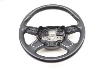 4-Spoke Leather Steering Wheel 8R0419091BD