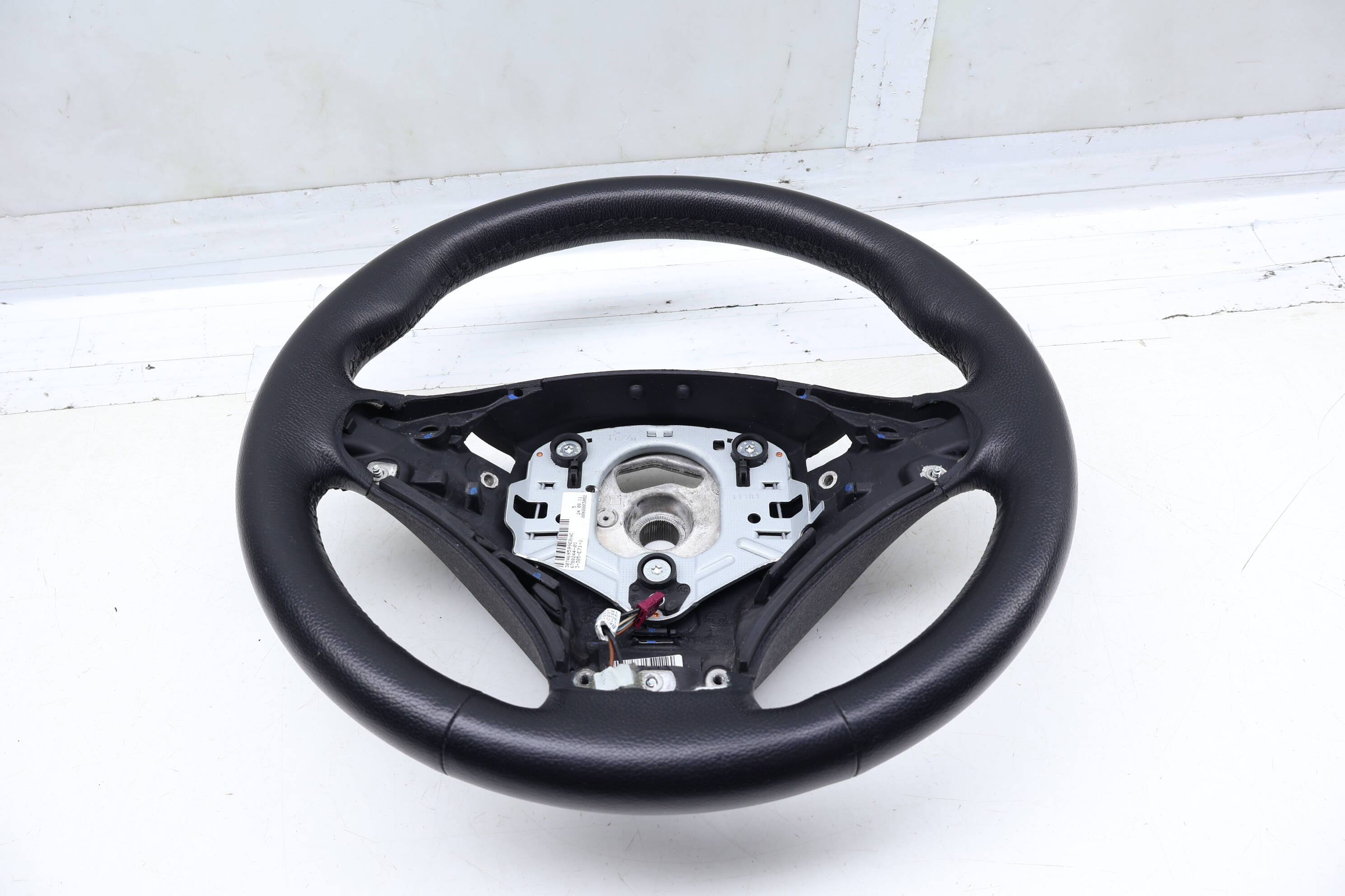 3-Spoke Leather Sport Steering Wheel 6788244