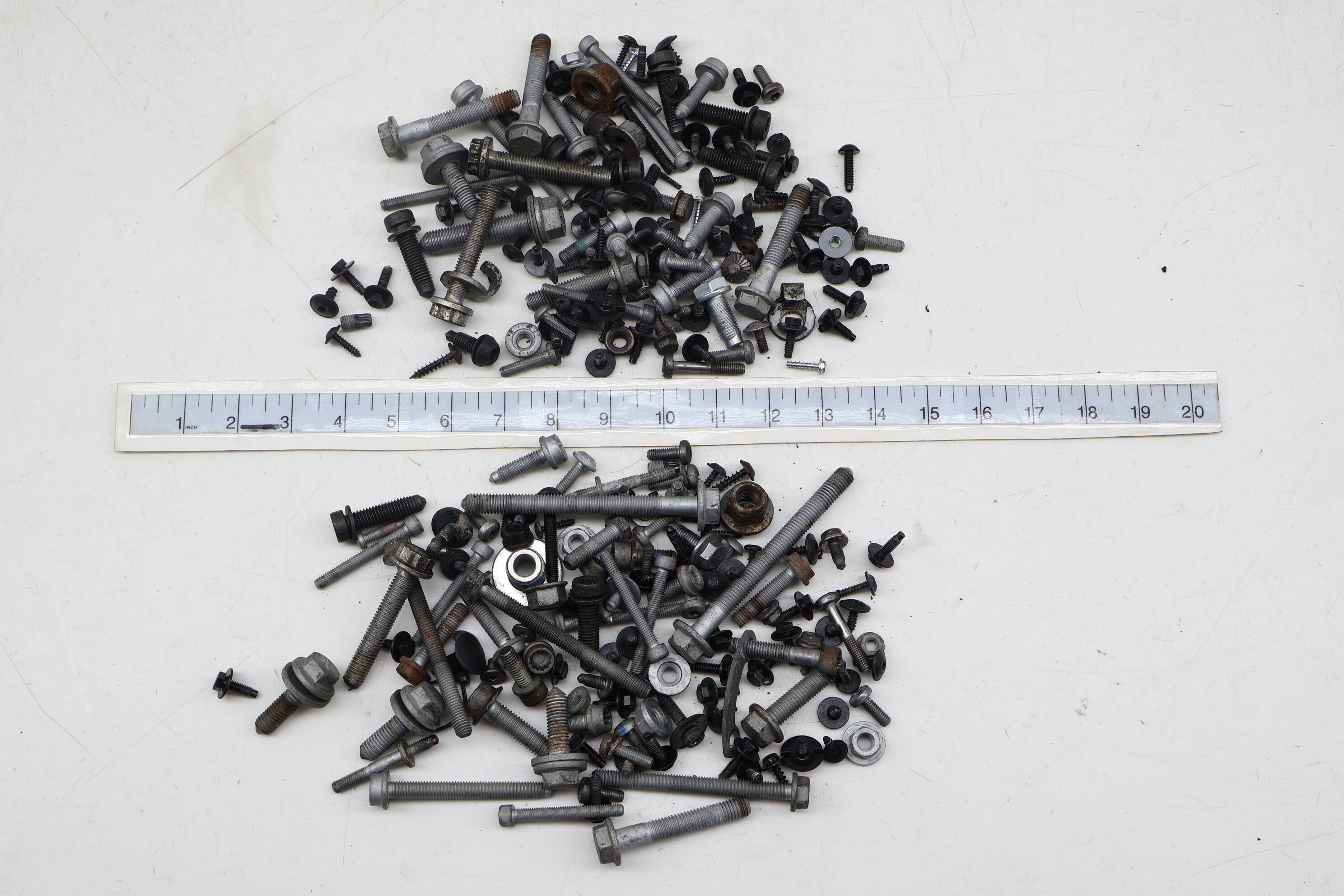 Assorted Mixed Bolts, Nuts, Screws, Washers, Etc