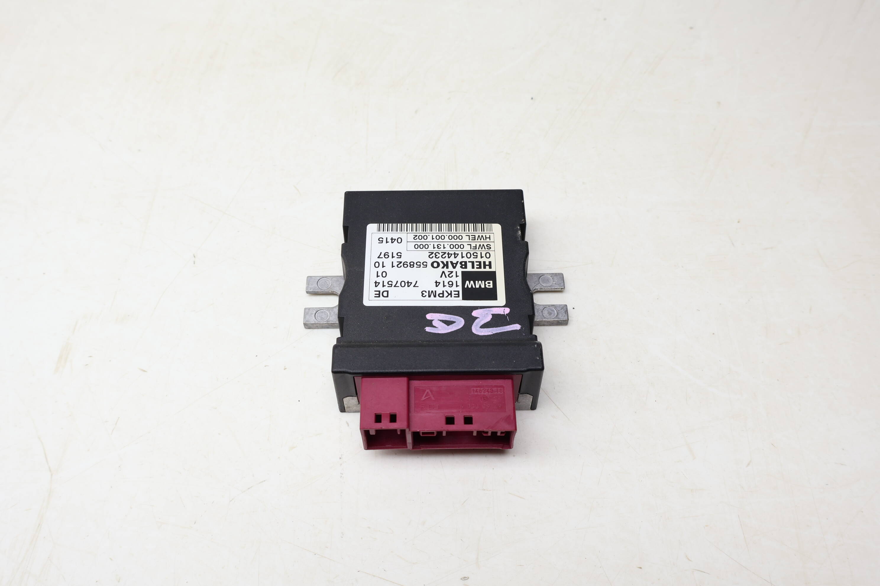 Fuel Pump Control Module / Unit 16147407514