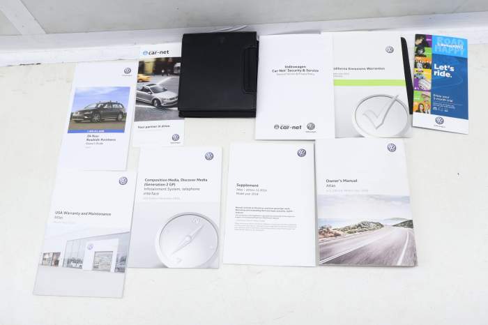 2018 Owners Manual (Atlas) main product photo
