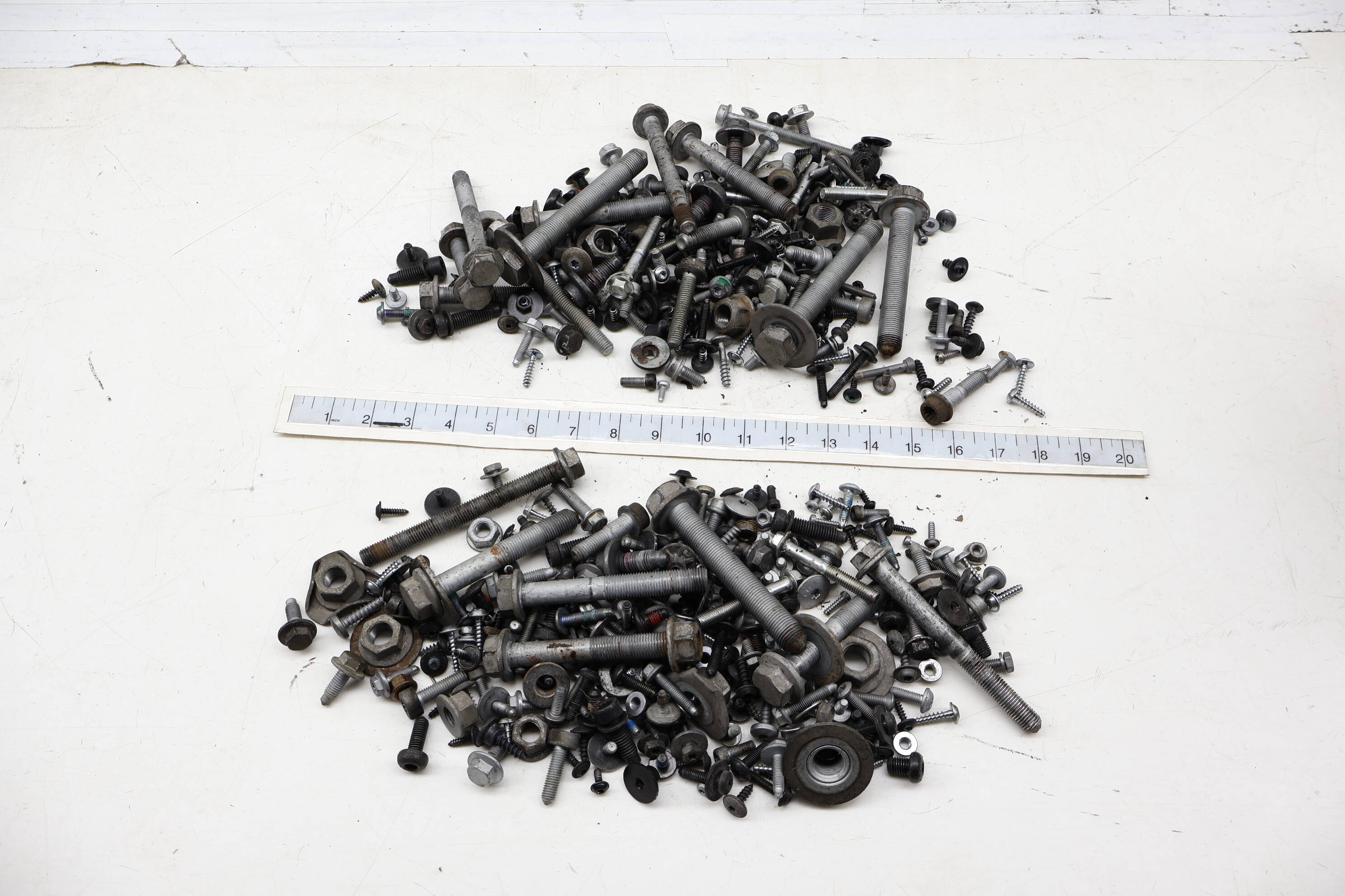 Assorted Mixed Bolts, Nuts, Screws, Washers, Etc