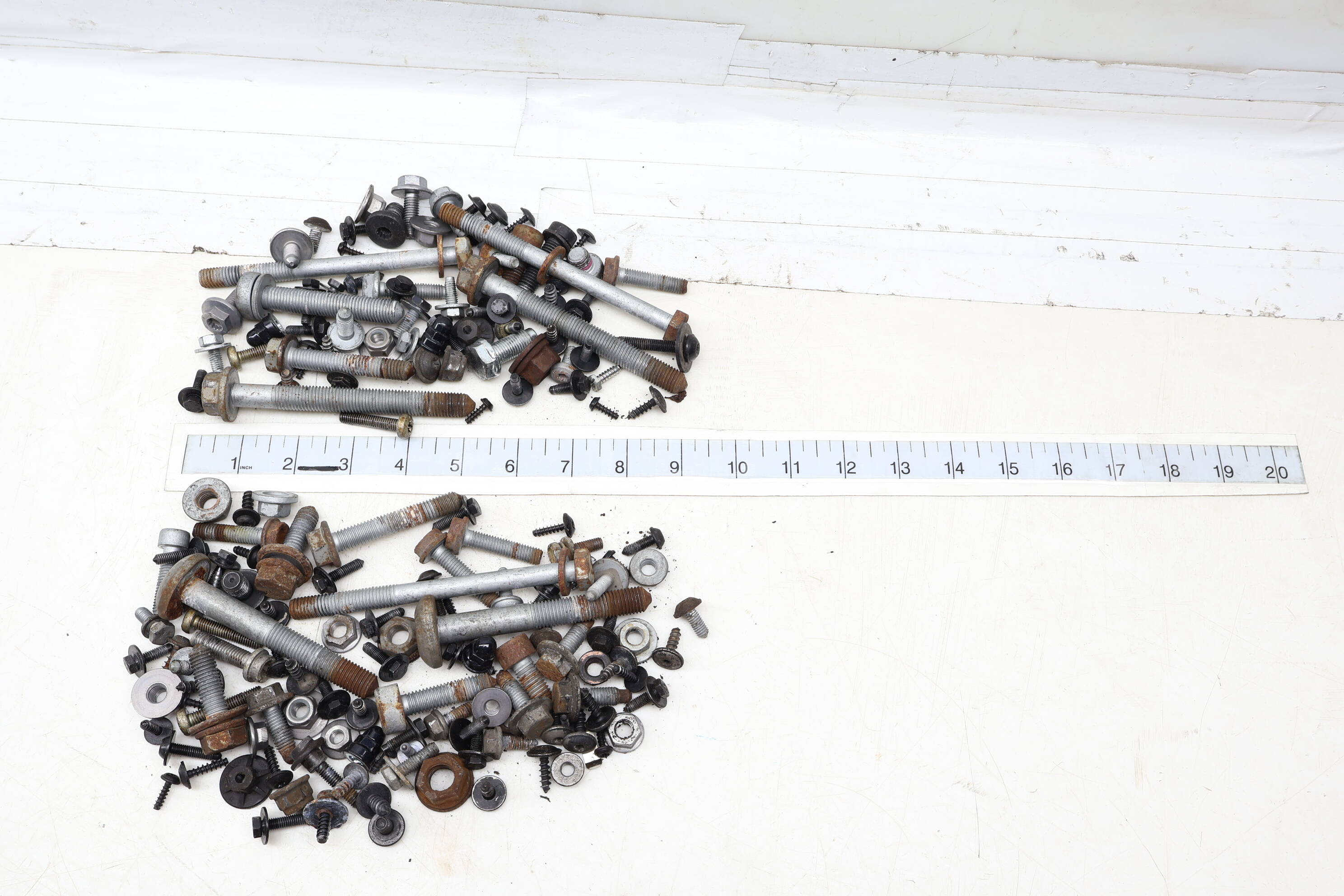 Assorted Mixed Bolts, Nuts, Screws, Washers, Etc