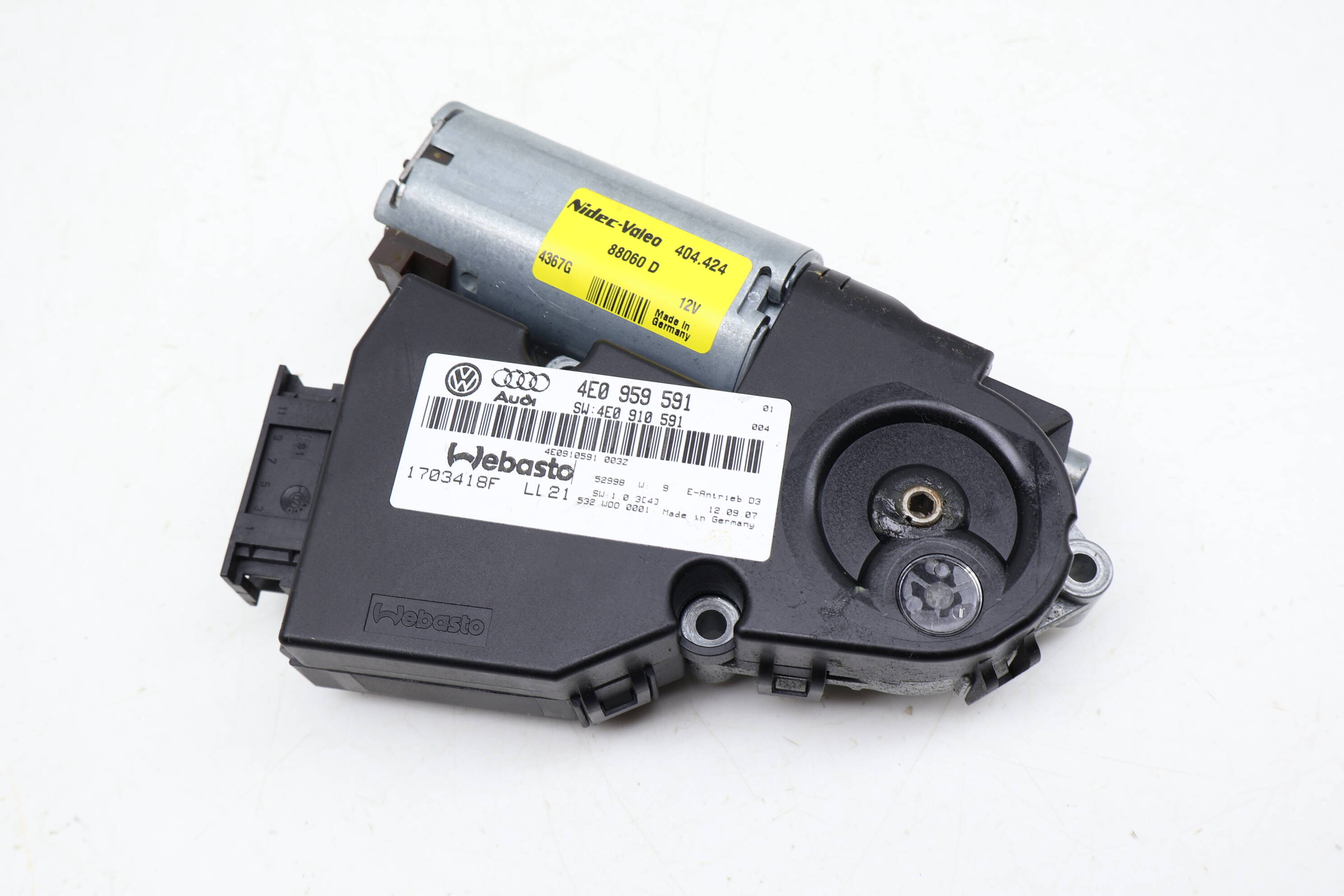 Sunroof / Sun Roof Motor 4E0959591