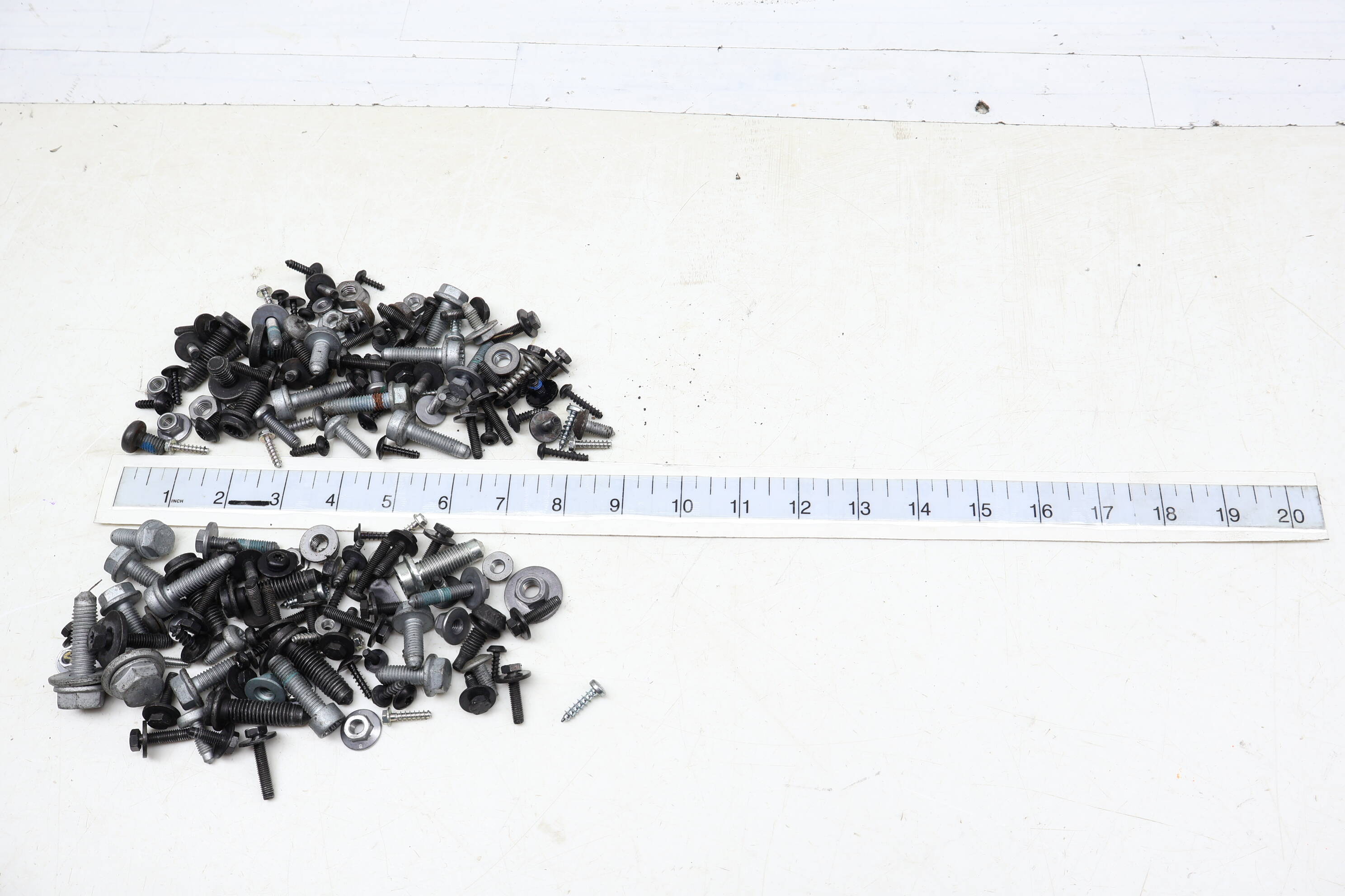 Assorted Mixed Bolts, Nuts, Screws, Washers, Etc