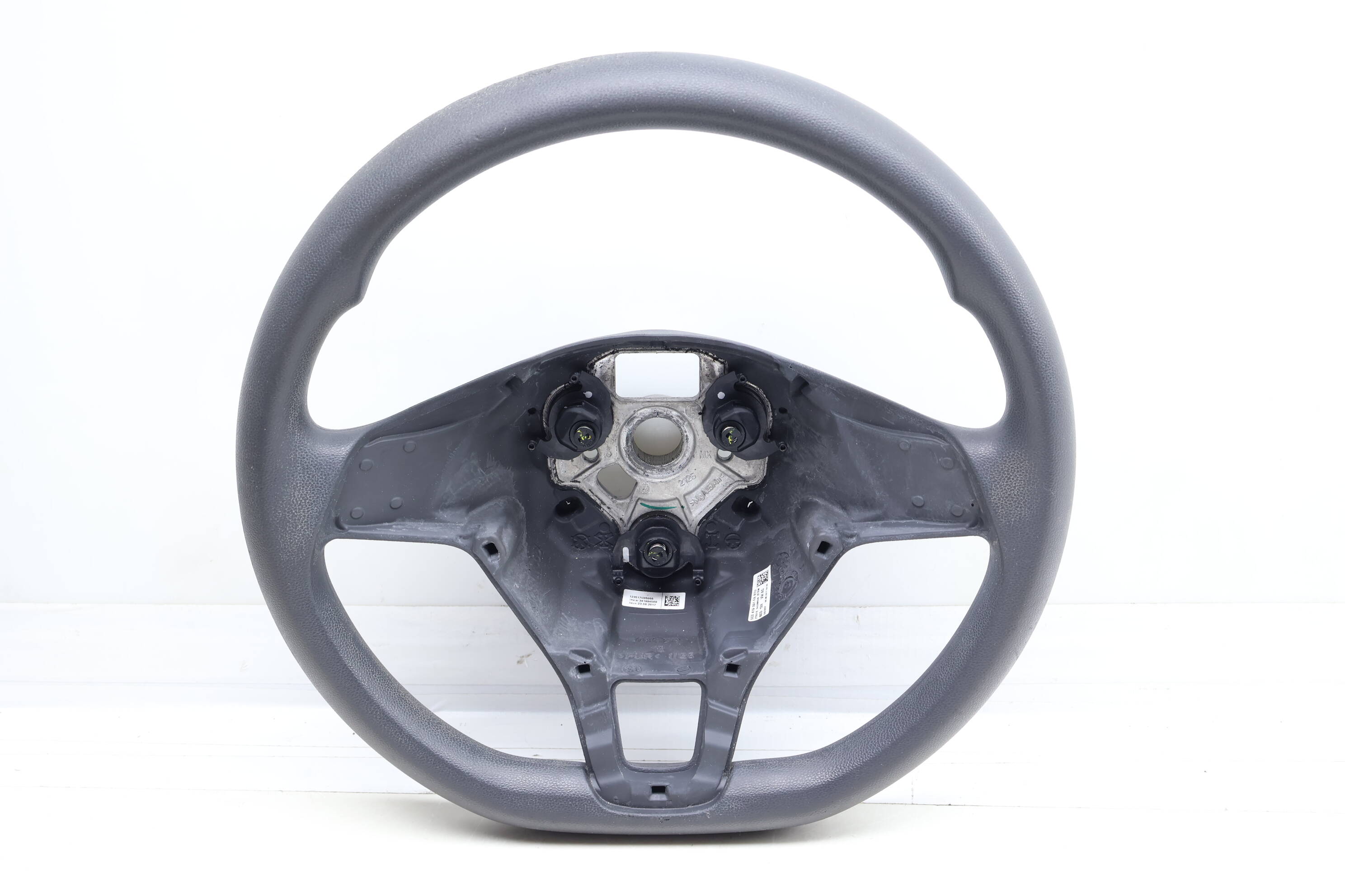 3-Spoke Sport Steering Wheel (Flat Bottom) 5C0419091FA