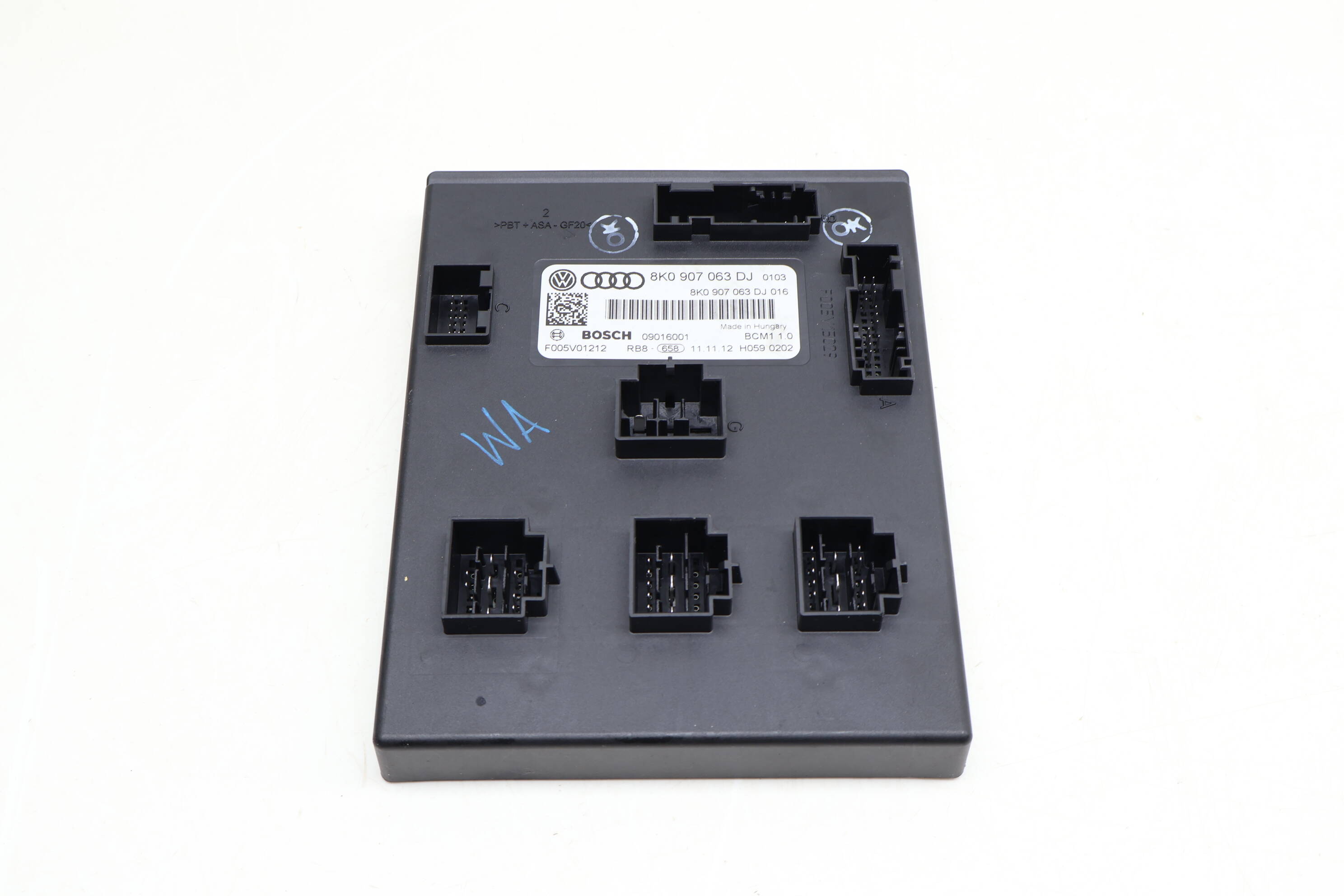 Audi Onboard Supply Control Module 8K0907063DJ