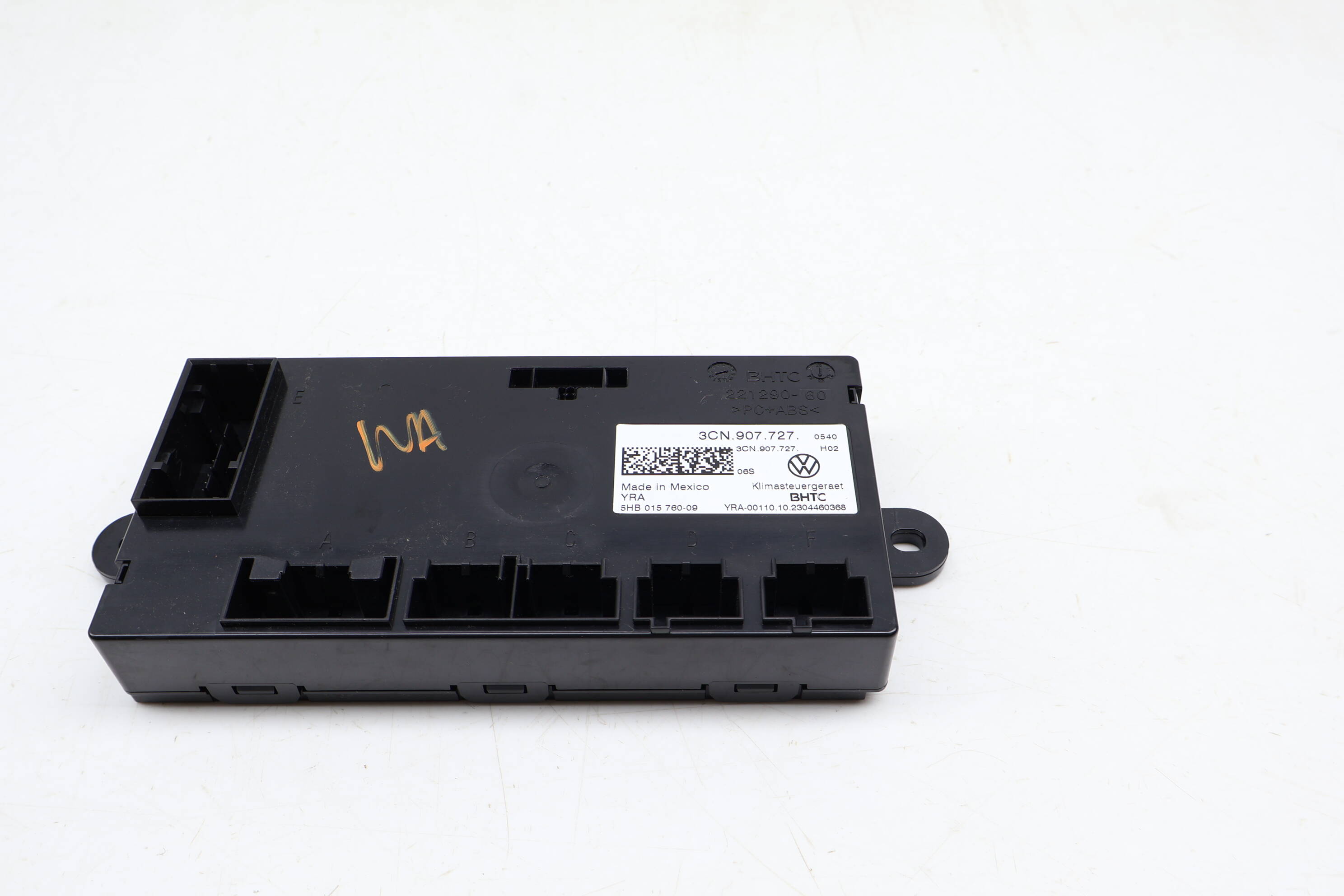 Ac / Air Conditioner Control Module 3CN907727