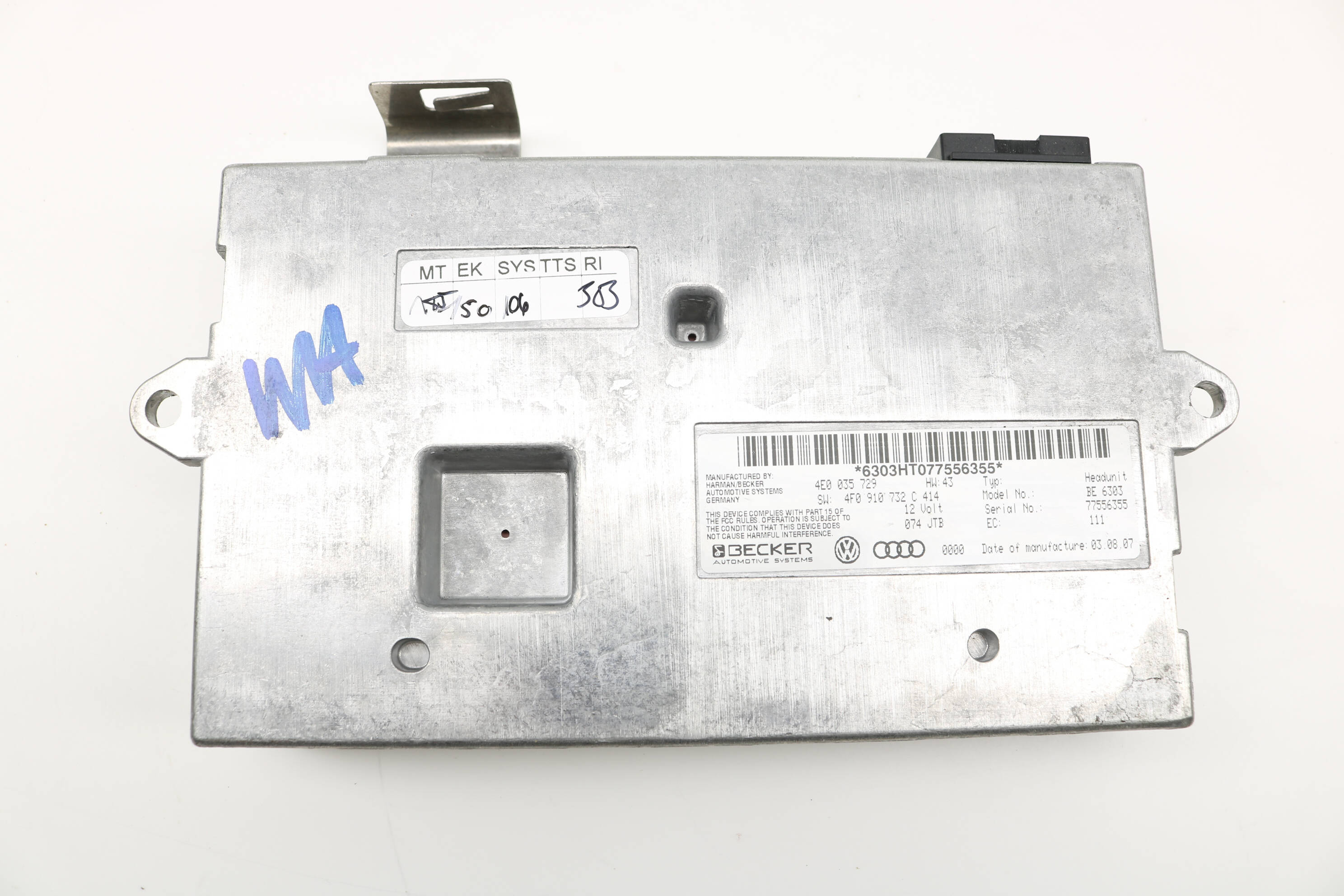 Mmi Interface Control Module 4E0035729