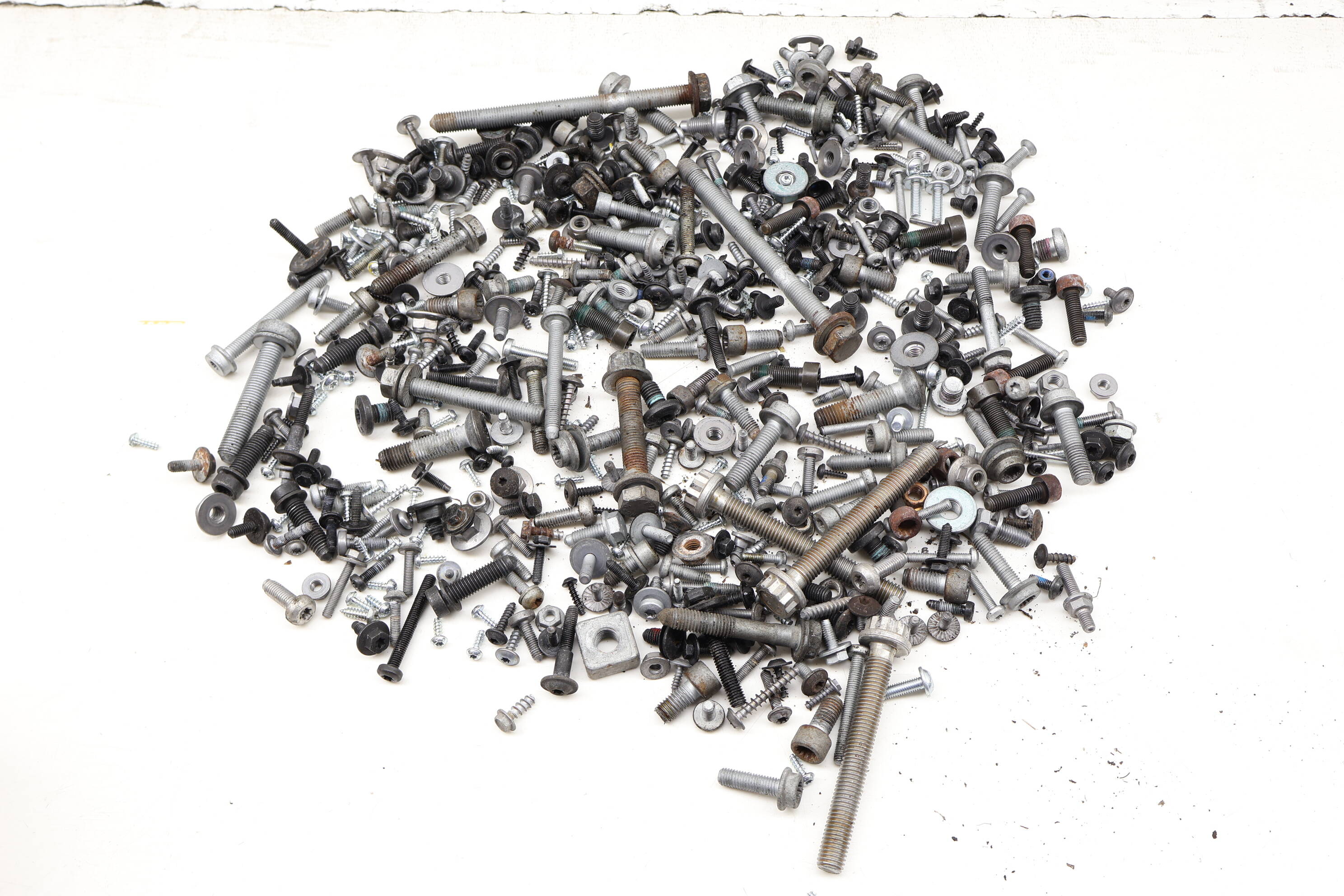 Assorted Mixed Bolts, Nuts, Screws, Washers, Etc