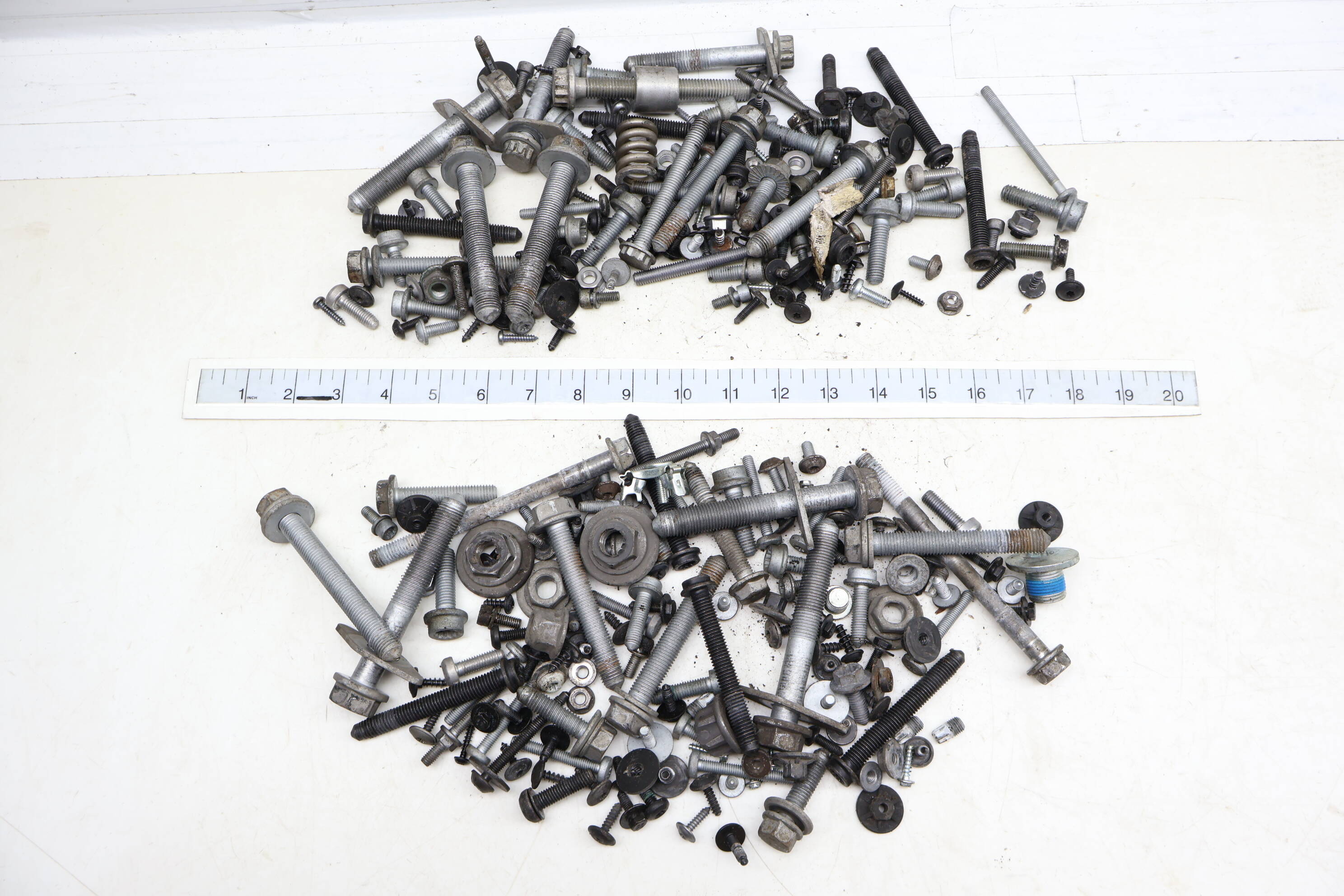 Assorted Mixed Bolts, Nuts, Screws, Washers, Etc