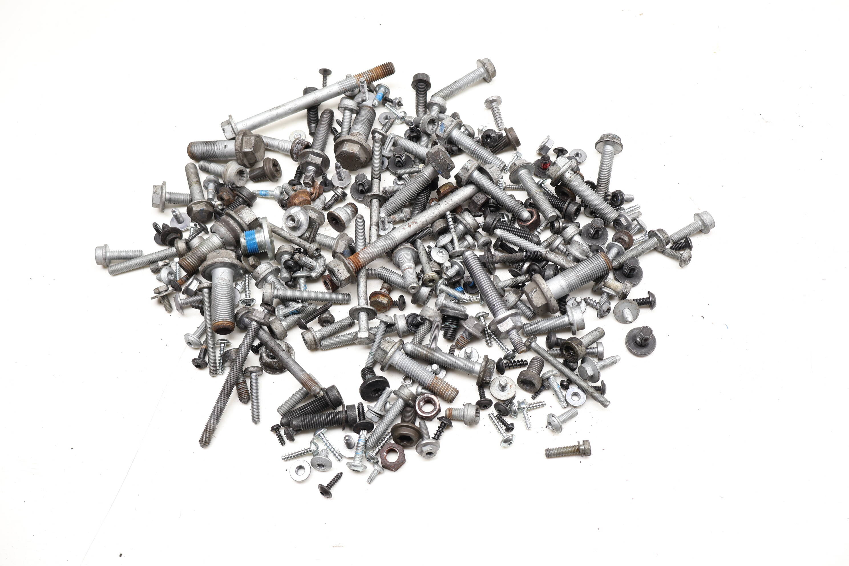 Assorted Mixed Bolts, Nuts, Screws, Washers, Etc