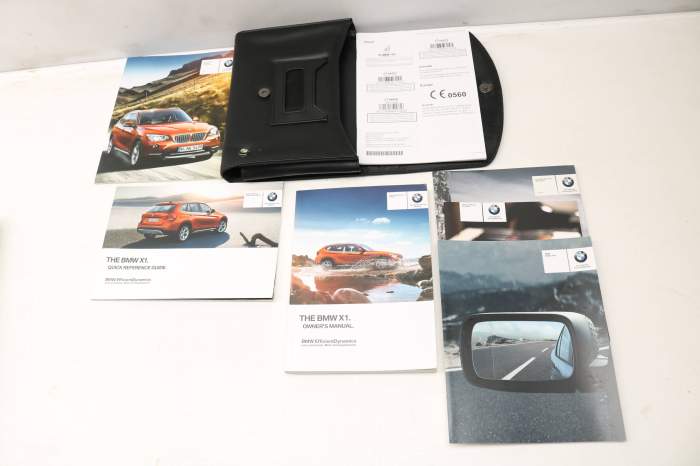 Owners Manual (E84) 01402918506 main product photo
