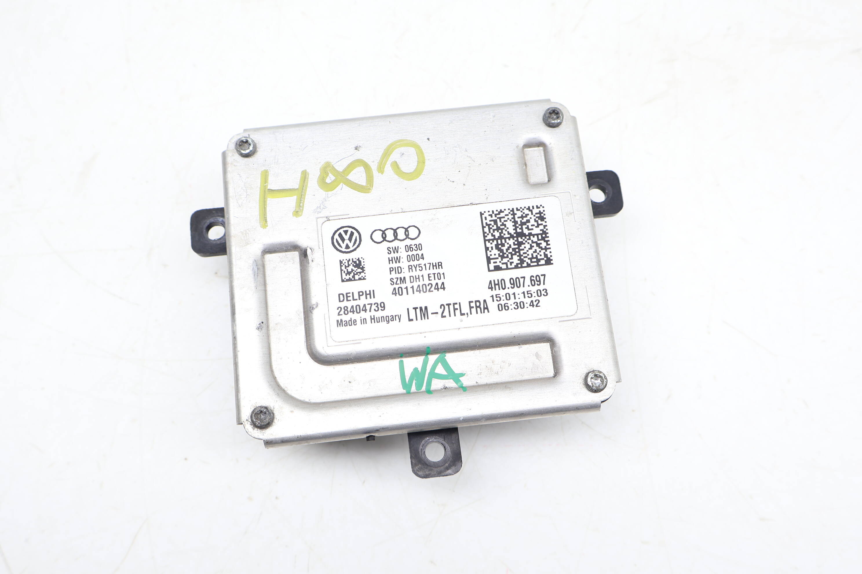 Daytime Running Lights / Headlight Power Module 4H0907697