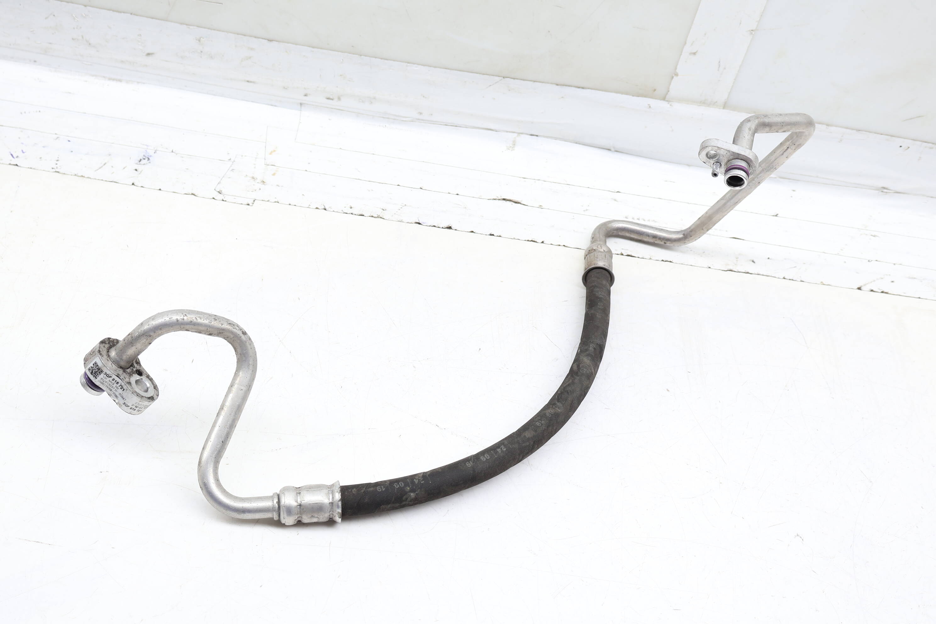 Lower High Pressure Ac Hose / Line / Pipe 3QF816721