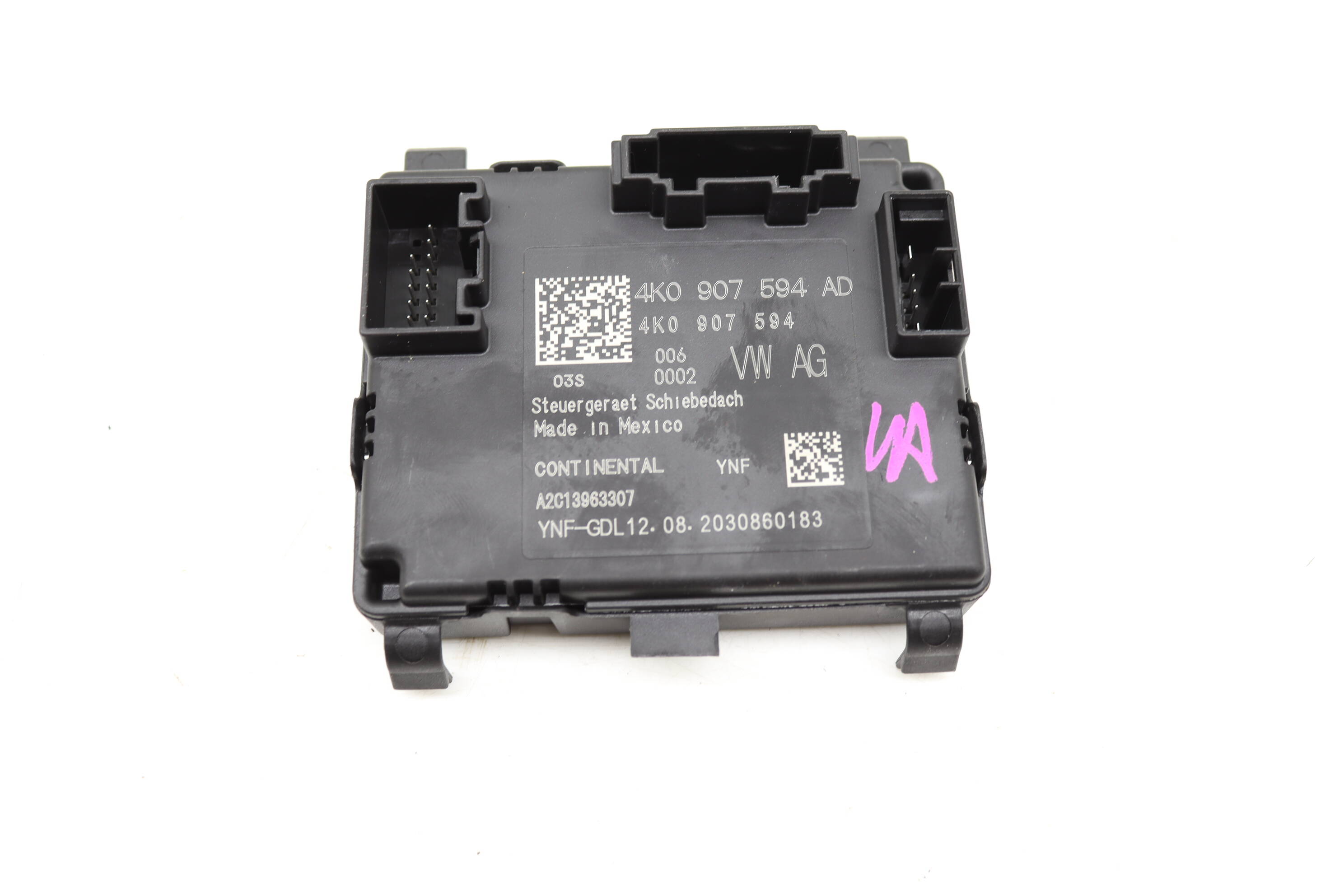 Sunroof / Sun Roof Control Module 4K0907594AD