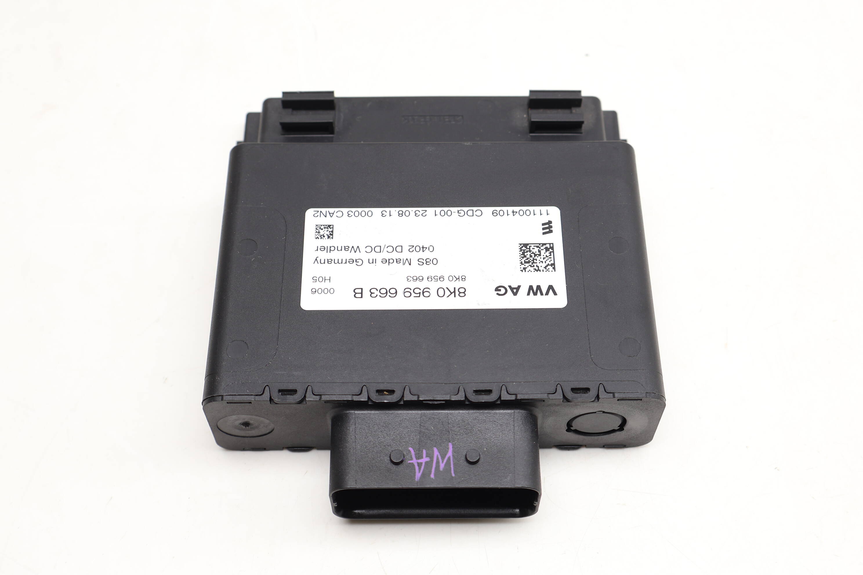 Voltage Stabilizer Control Module 8K0959663B