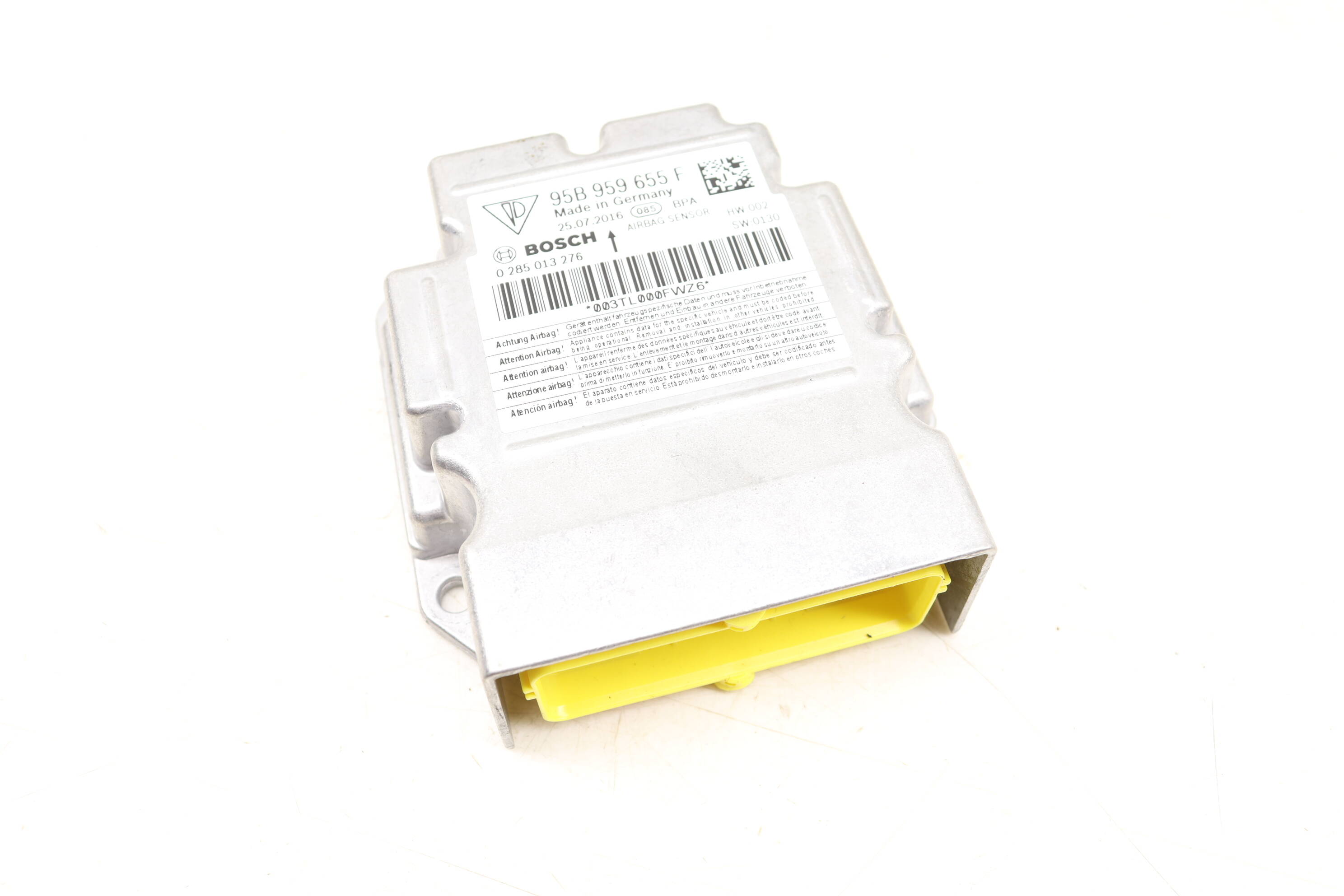 Air Safety Bag / Srs Control Module 95B959655F