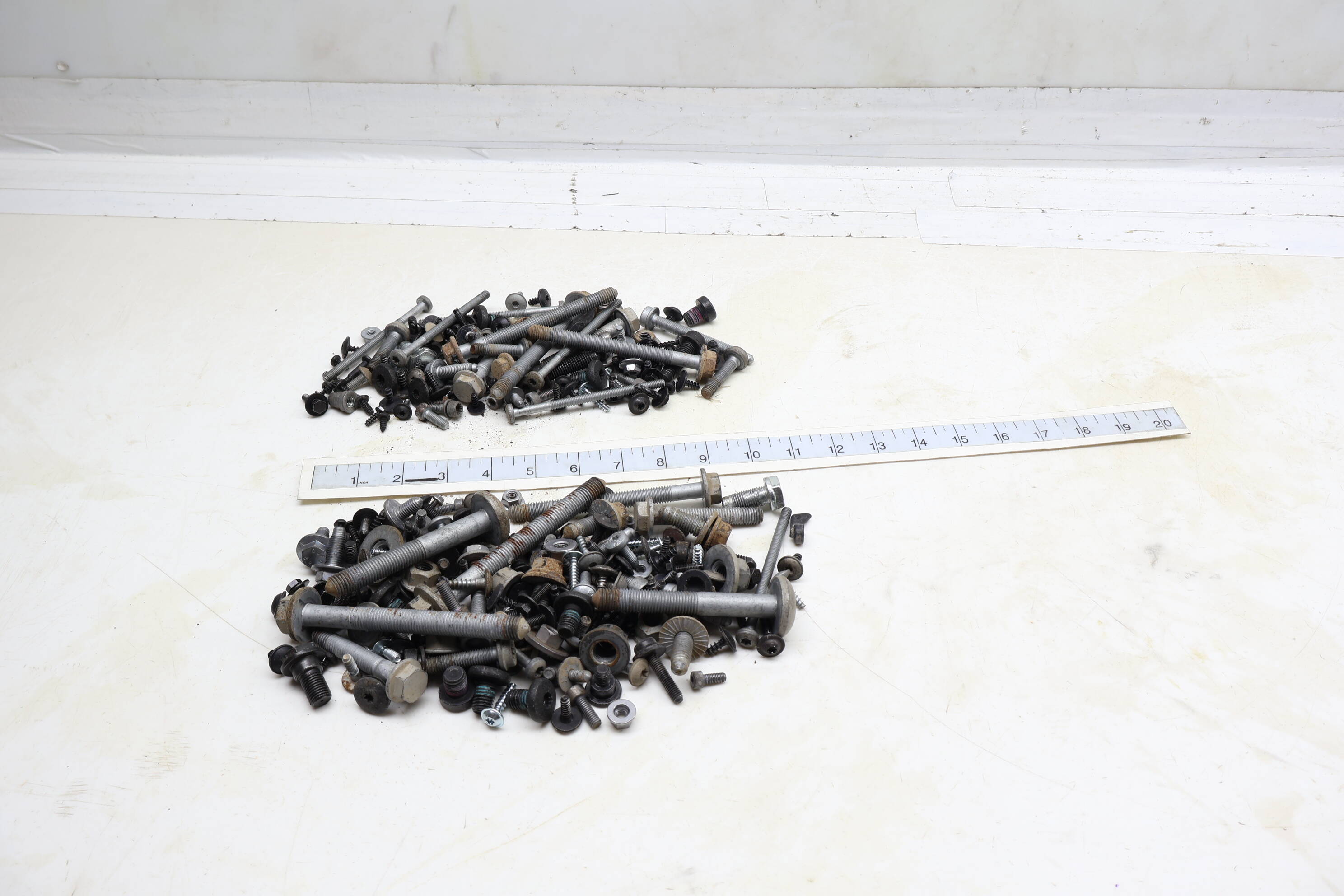 Assorted Mixed Bolts, Nuts, Screws, Washers, Etc