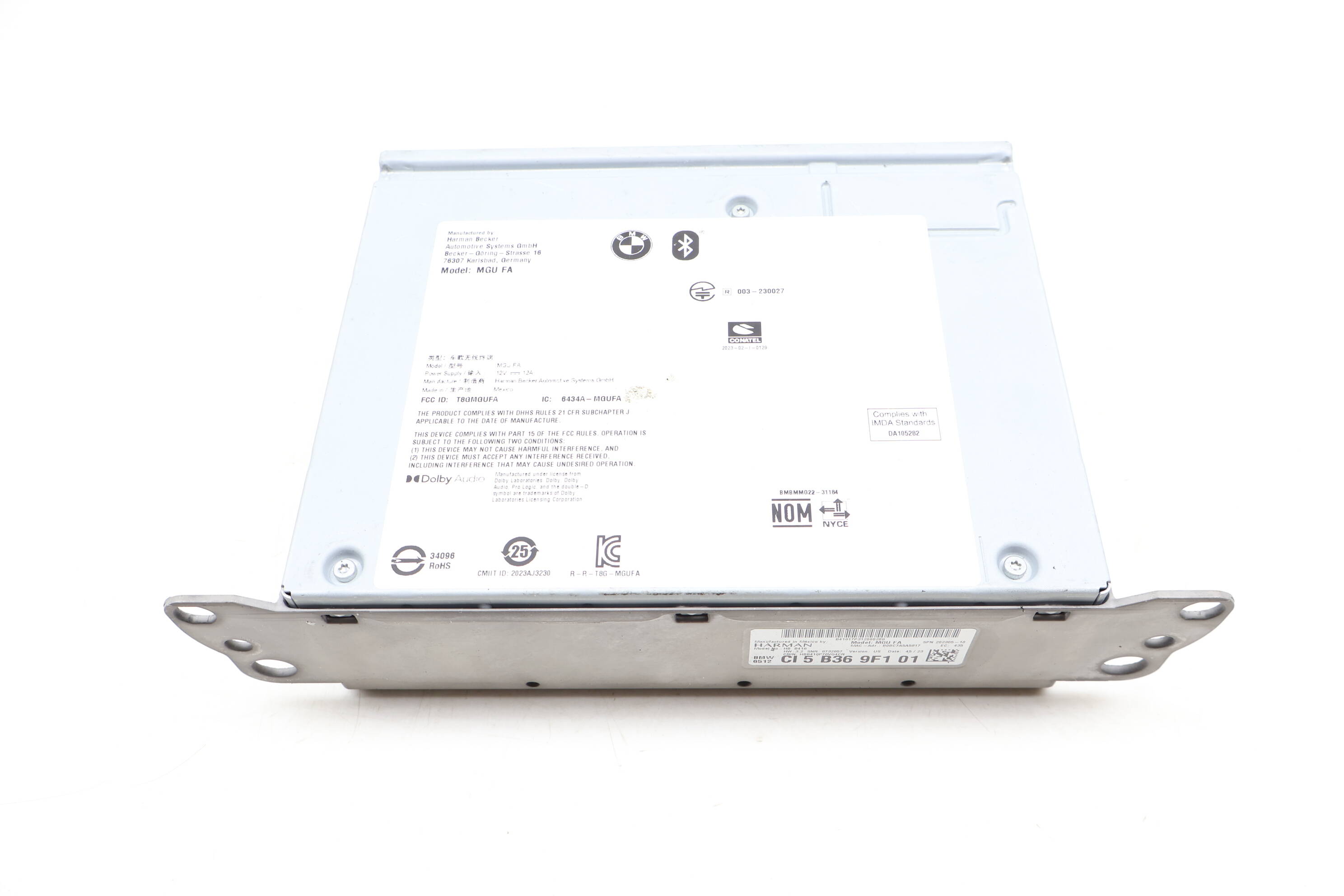 Radio / Stereo Receiver Head Unit (High 3) 5B369F1