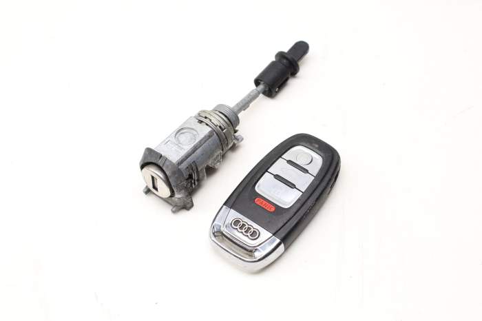 Lock Switch / Cylinder Set W/ Key 8R0898374AM main product photo