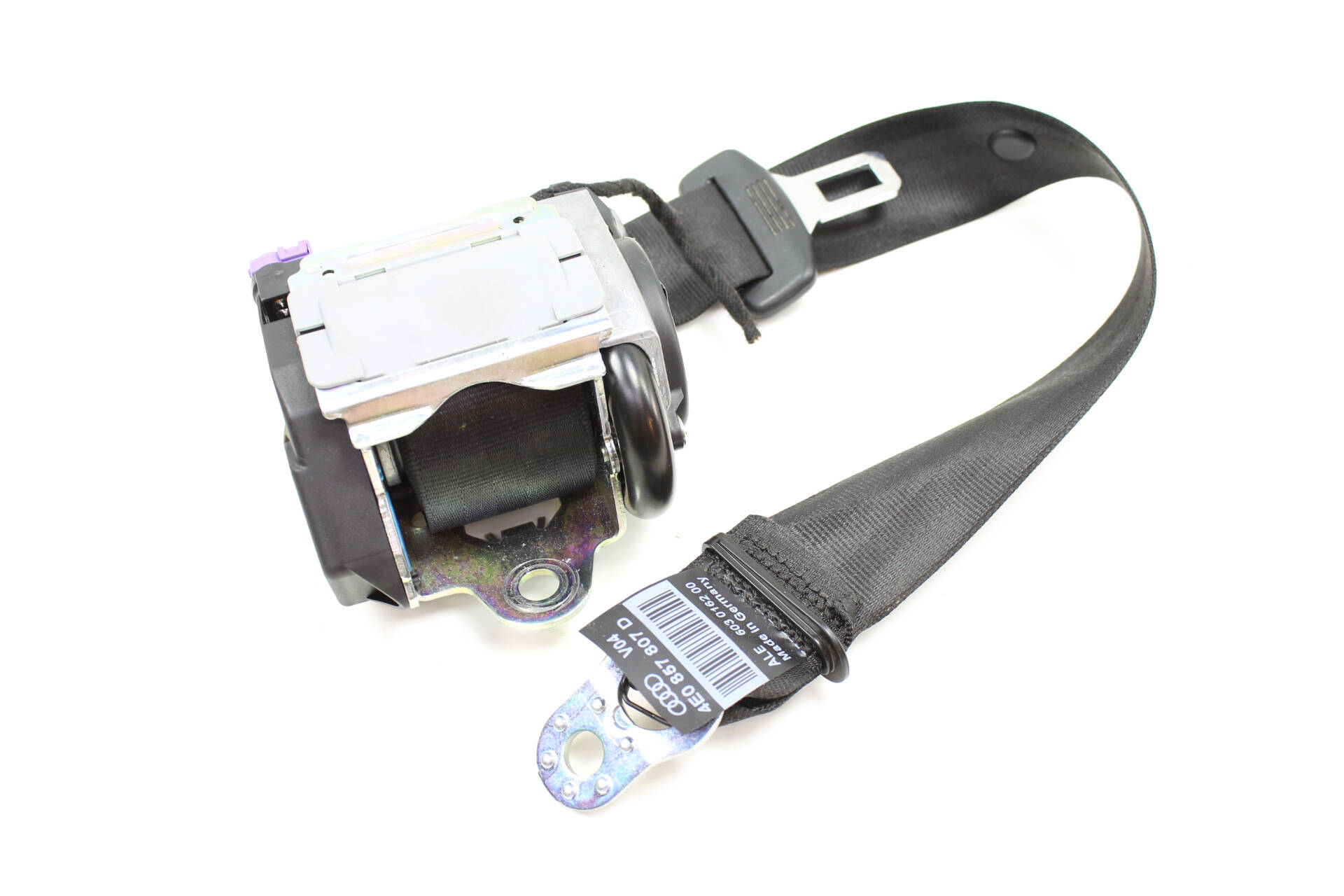 Center Seat Belt / Seatbelt Retractor 4E0857807D