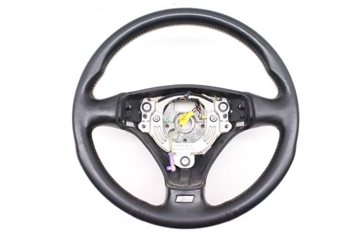 3-Spoke Leather Sport Steering Wheel 8E0419091BM main product photo